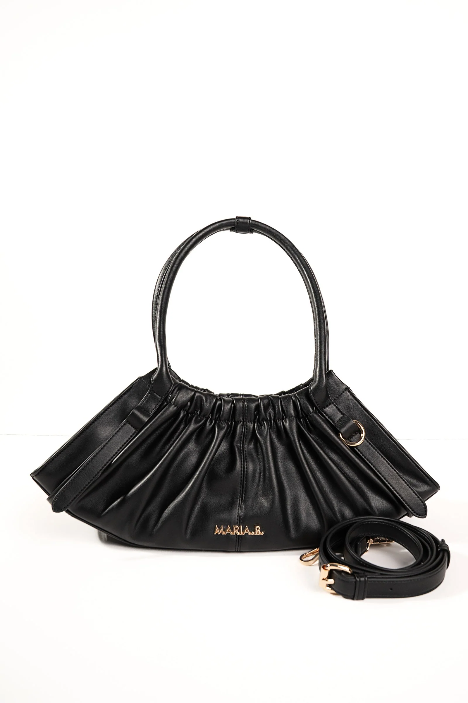 Gathered Hobo Bag