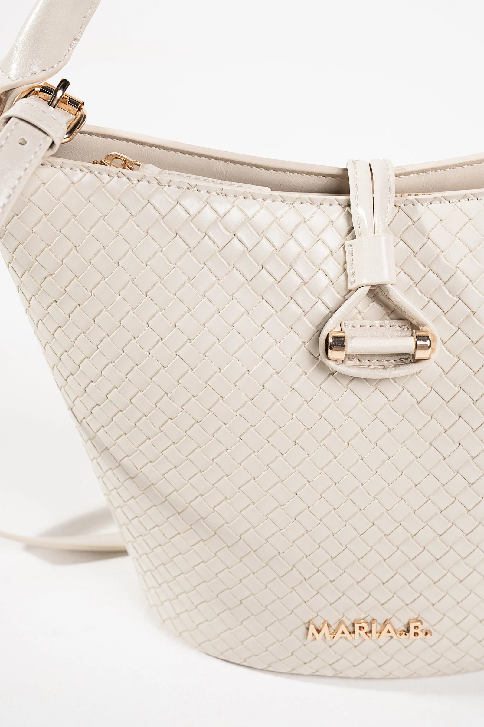 Woven Bucket Bag - Image 6