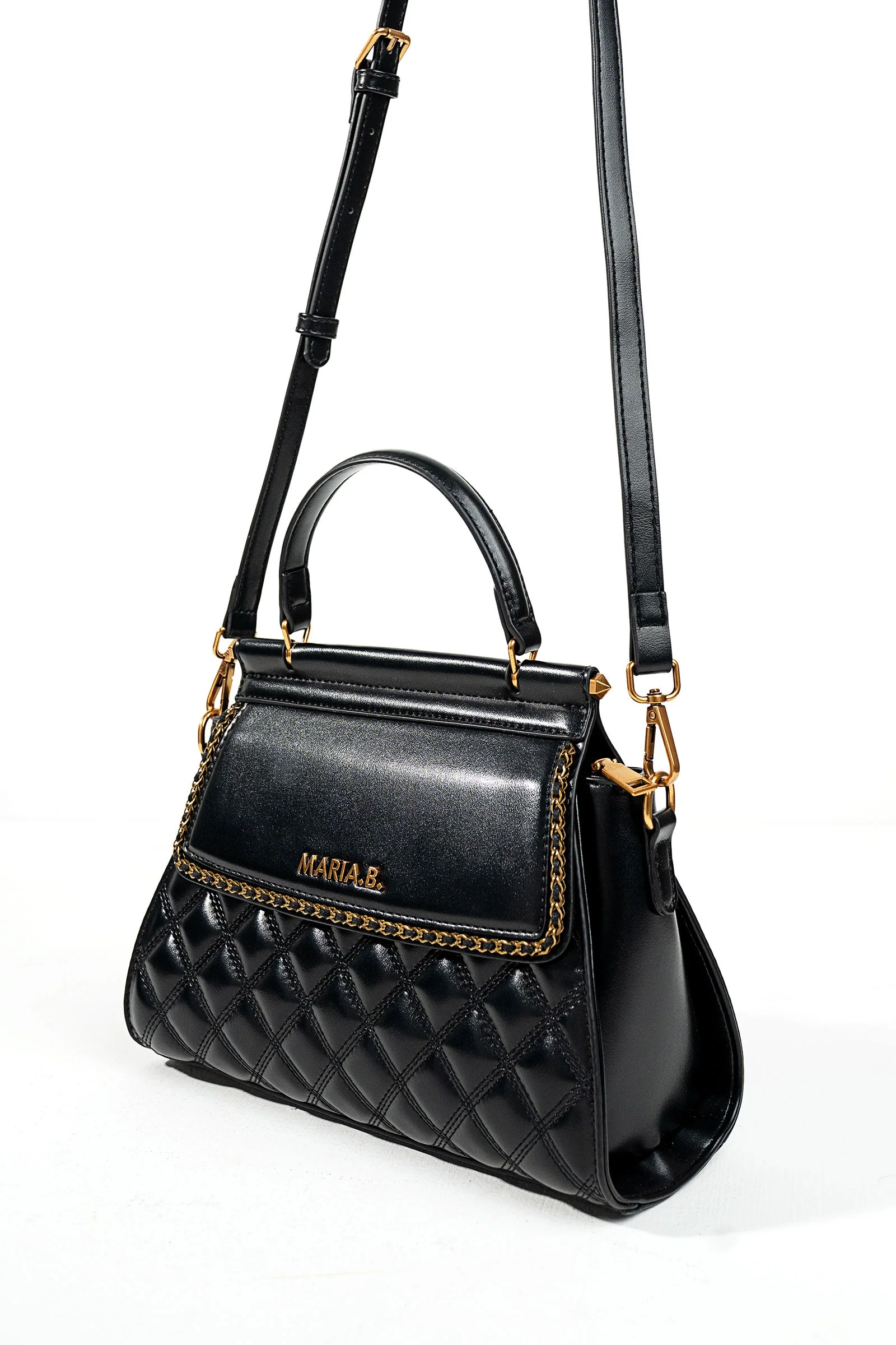 Classic Quilted Handbag - Image 4