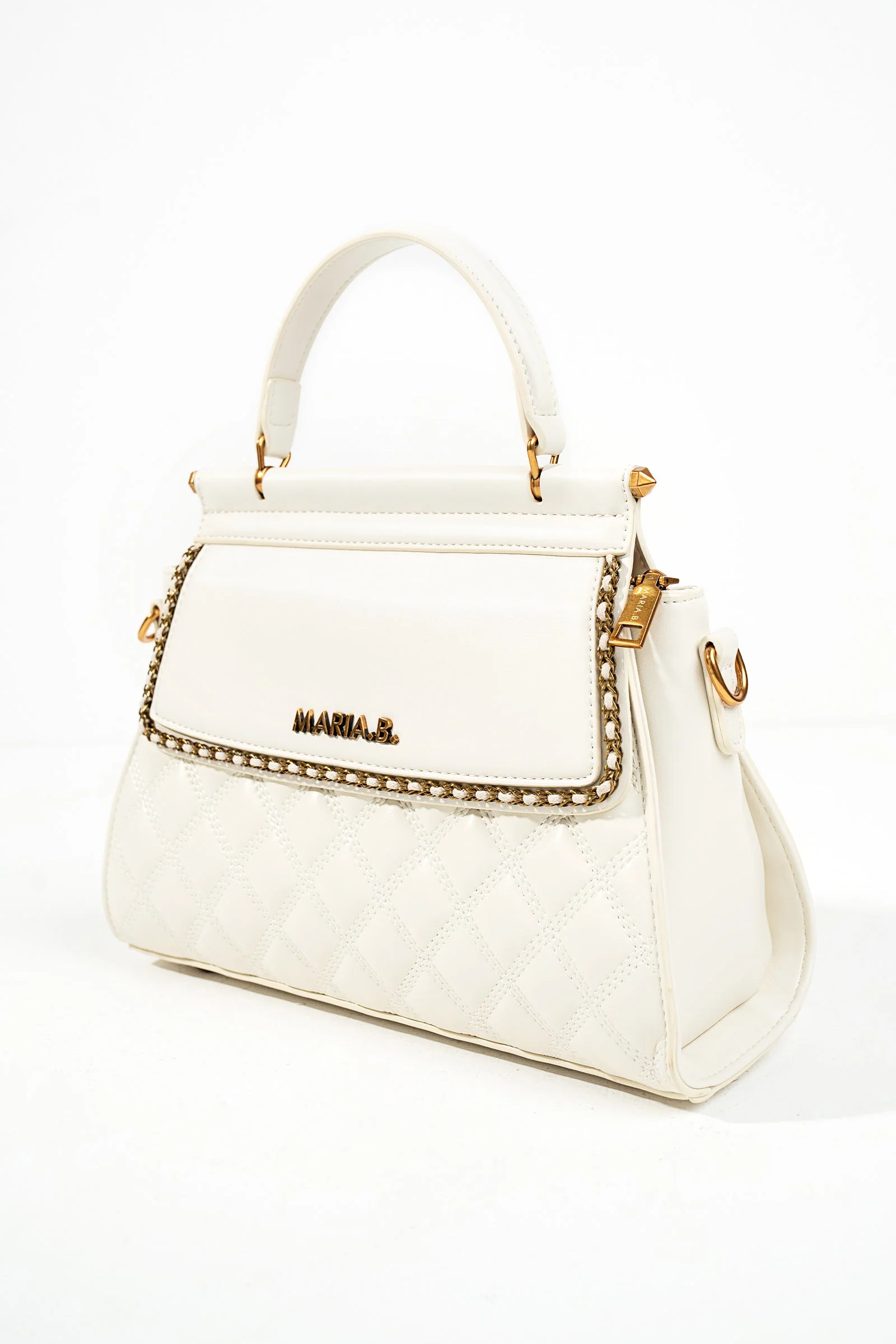 Classic Quilted Handbag - Image 3