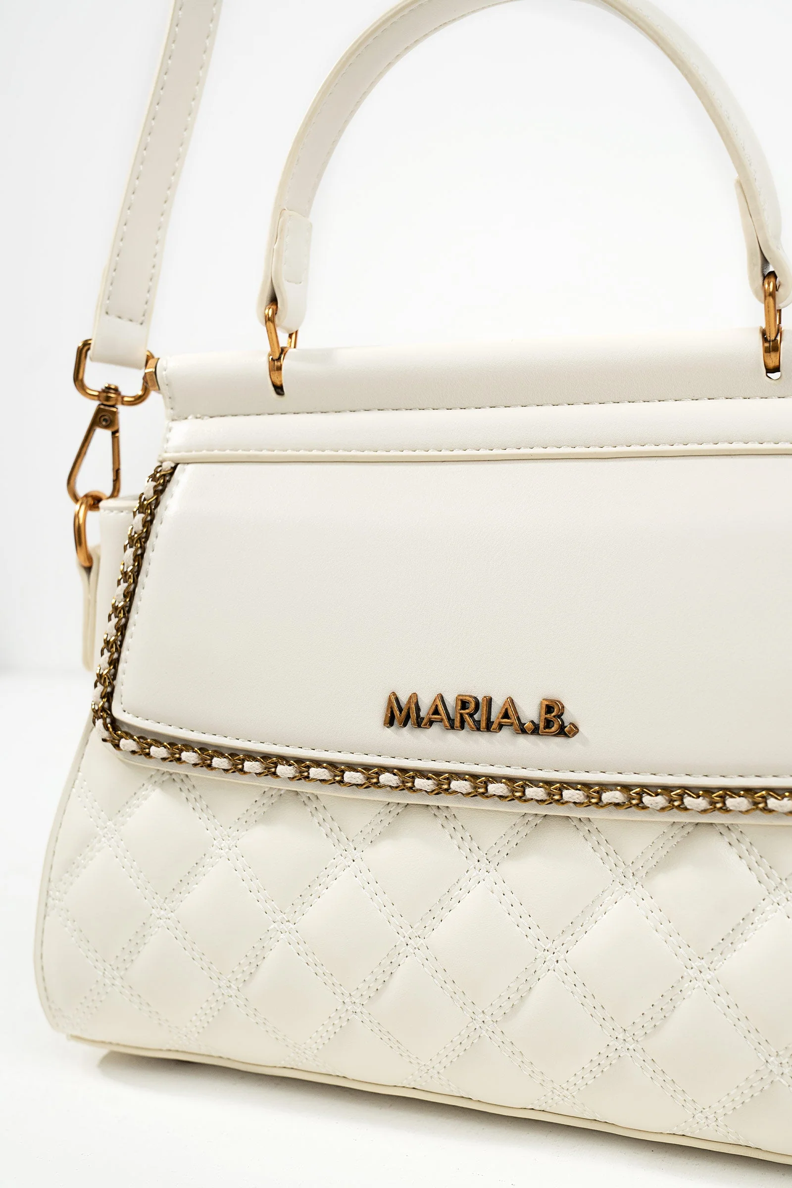 Classic Quilted Handbag - Image 5