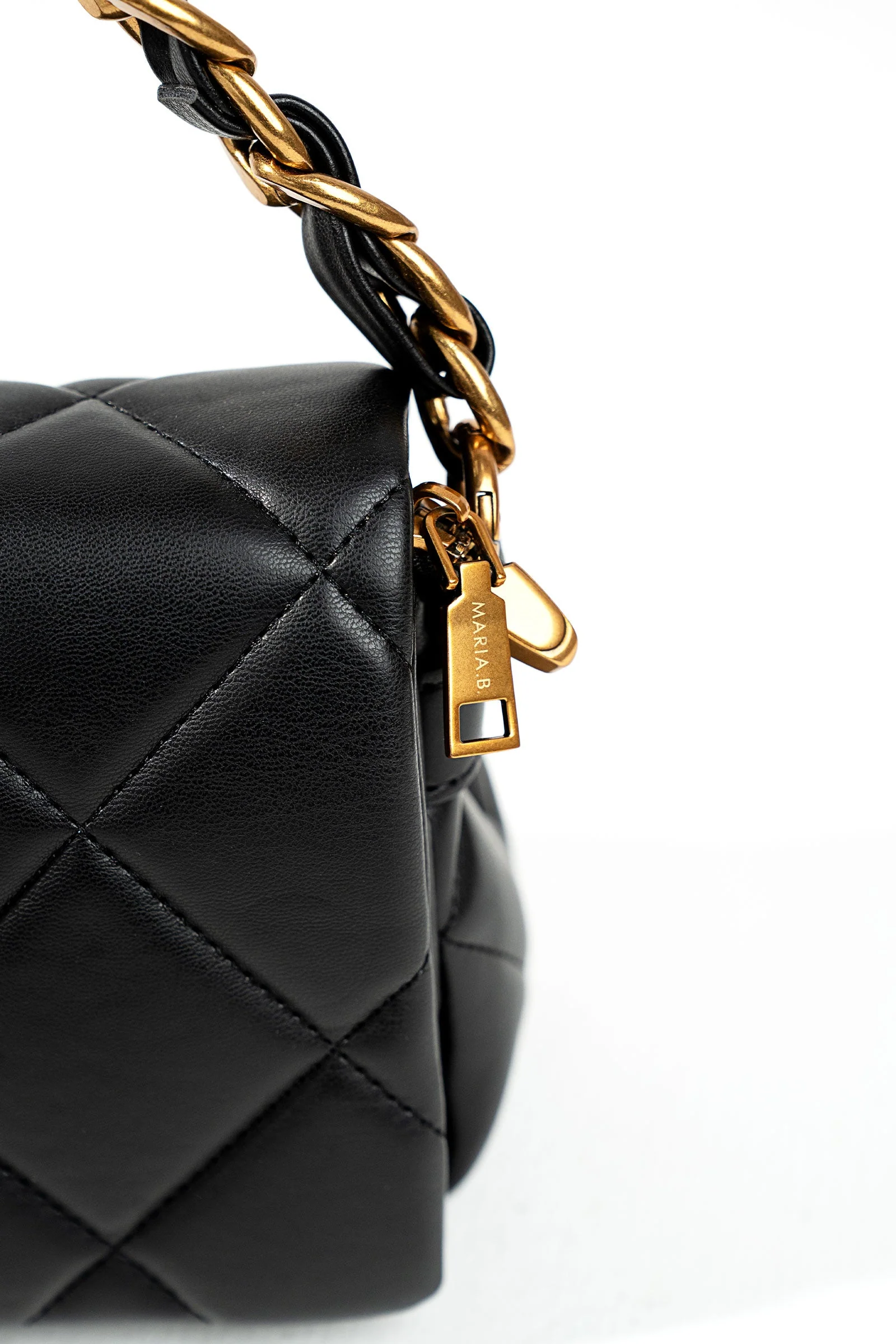 Quilted Messenger Bag - Image 4
