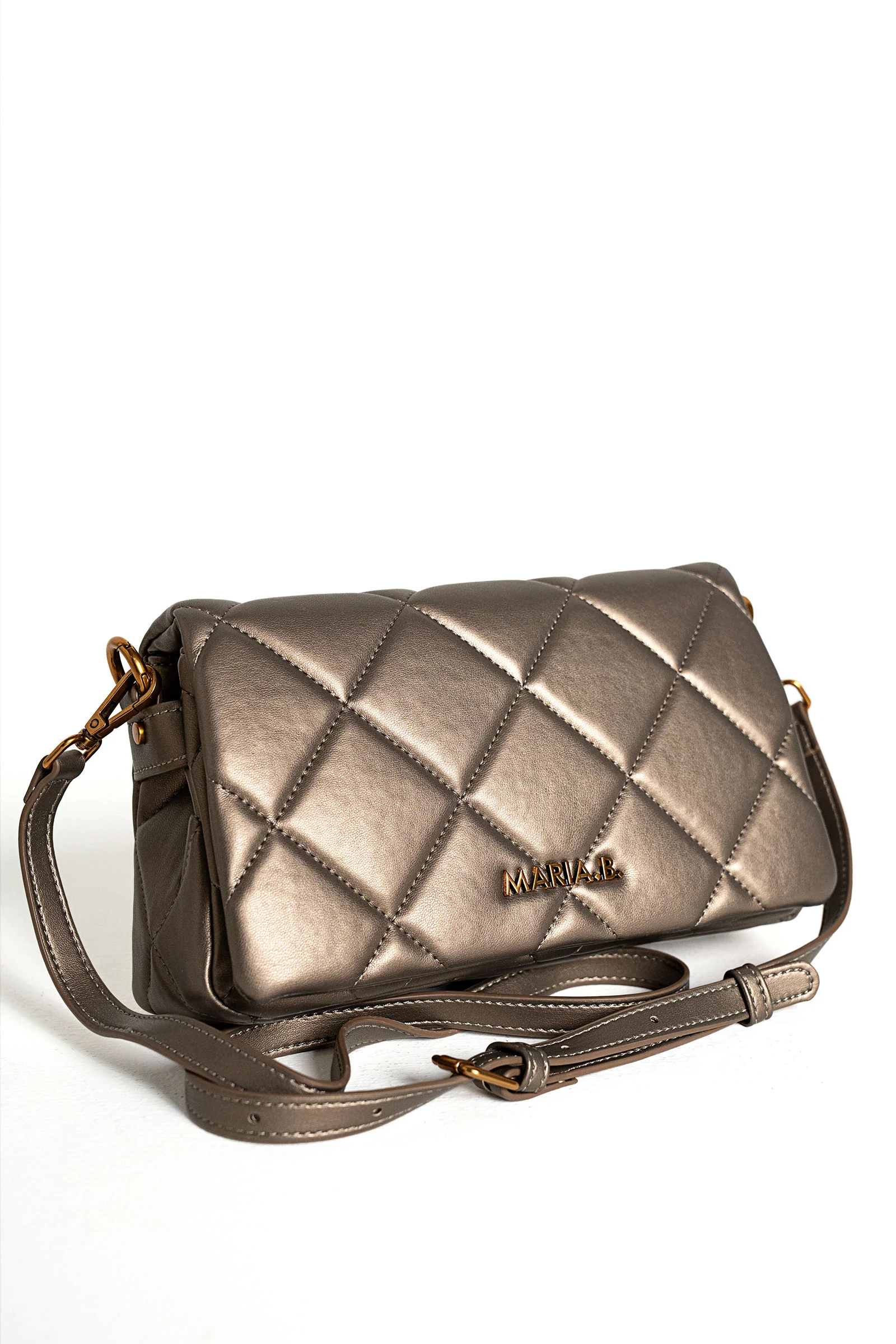 Quilted Messenger Bag - Image 3