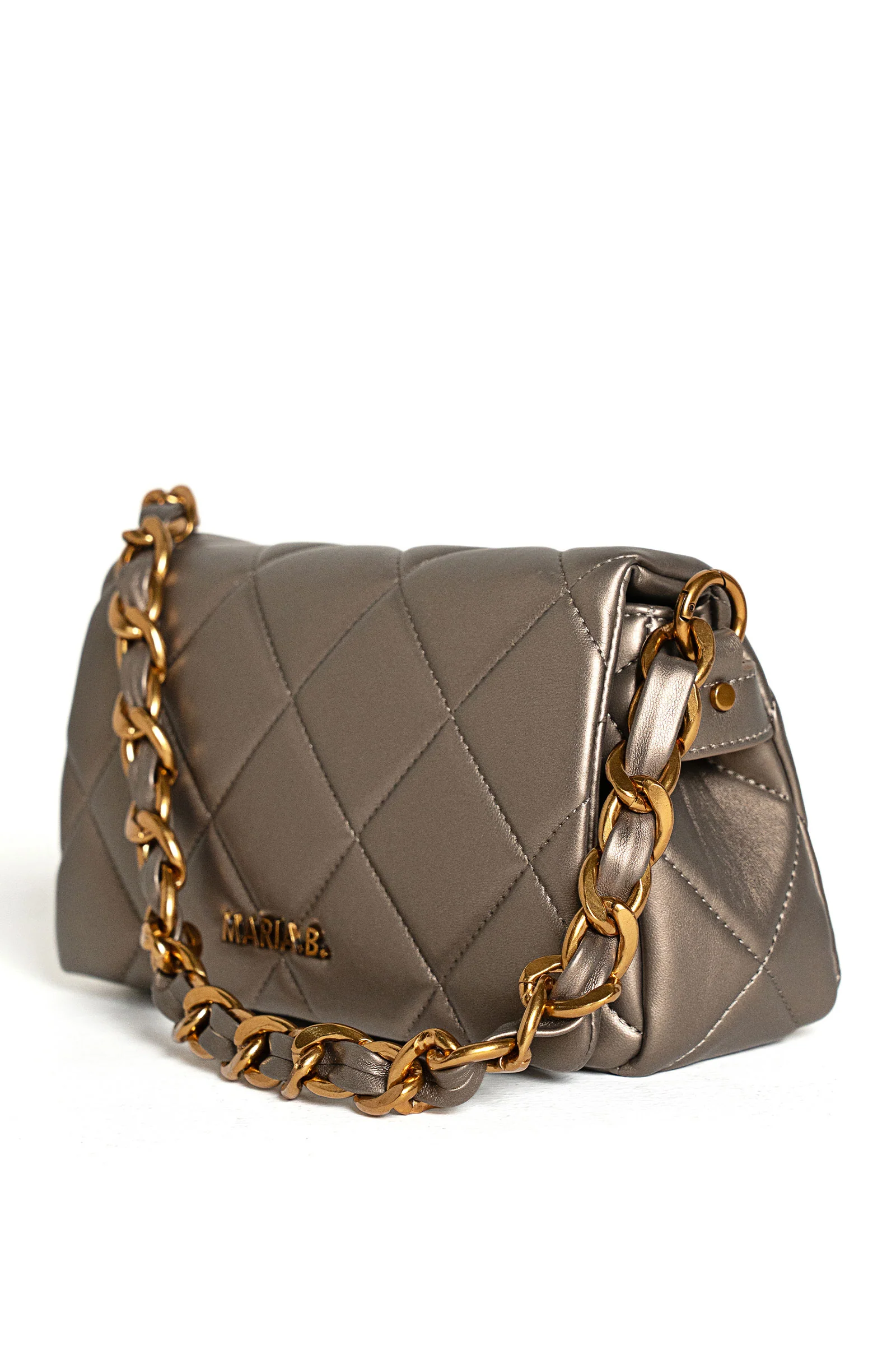 Quilted Messenger Bag - Image 6