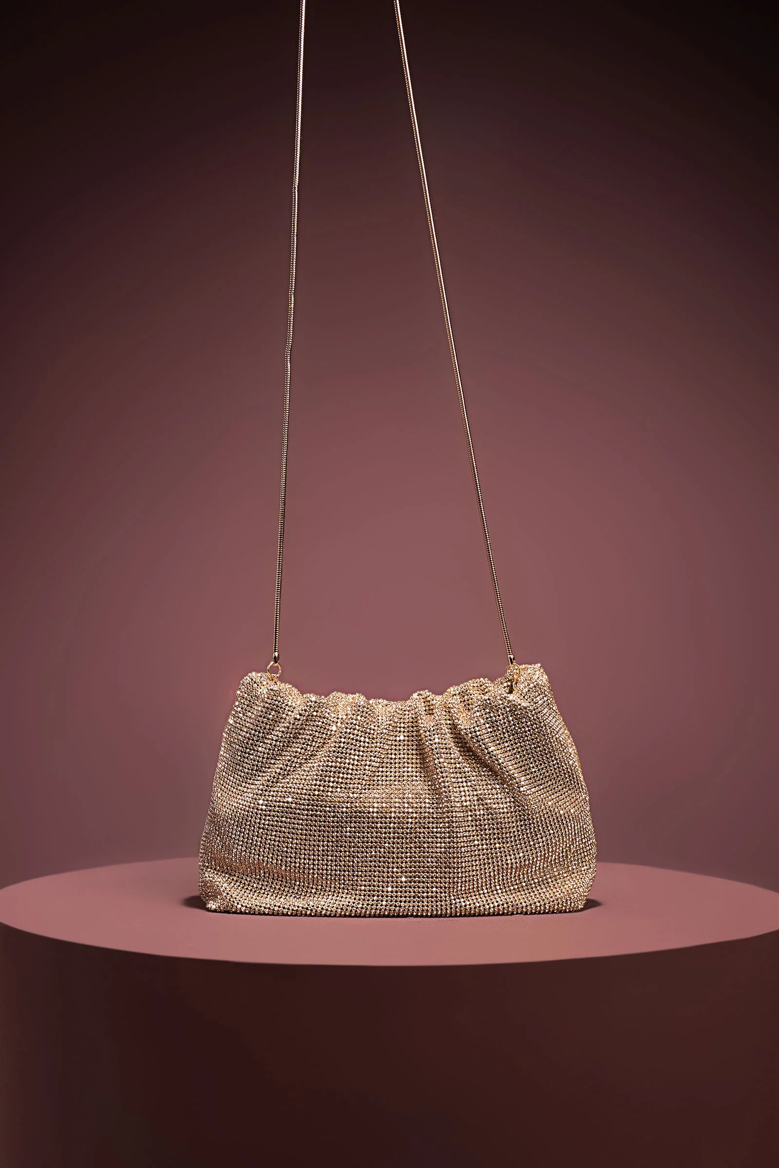 Rhinestone Evening Clutch