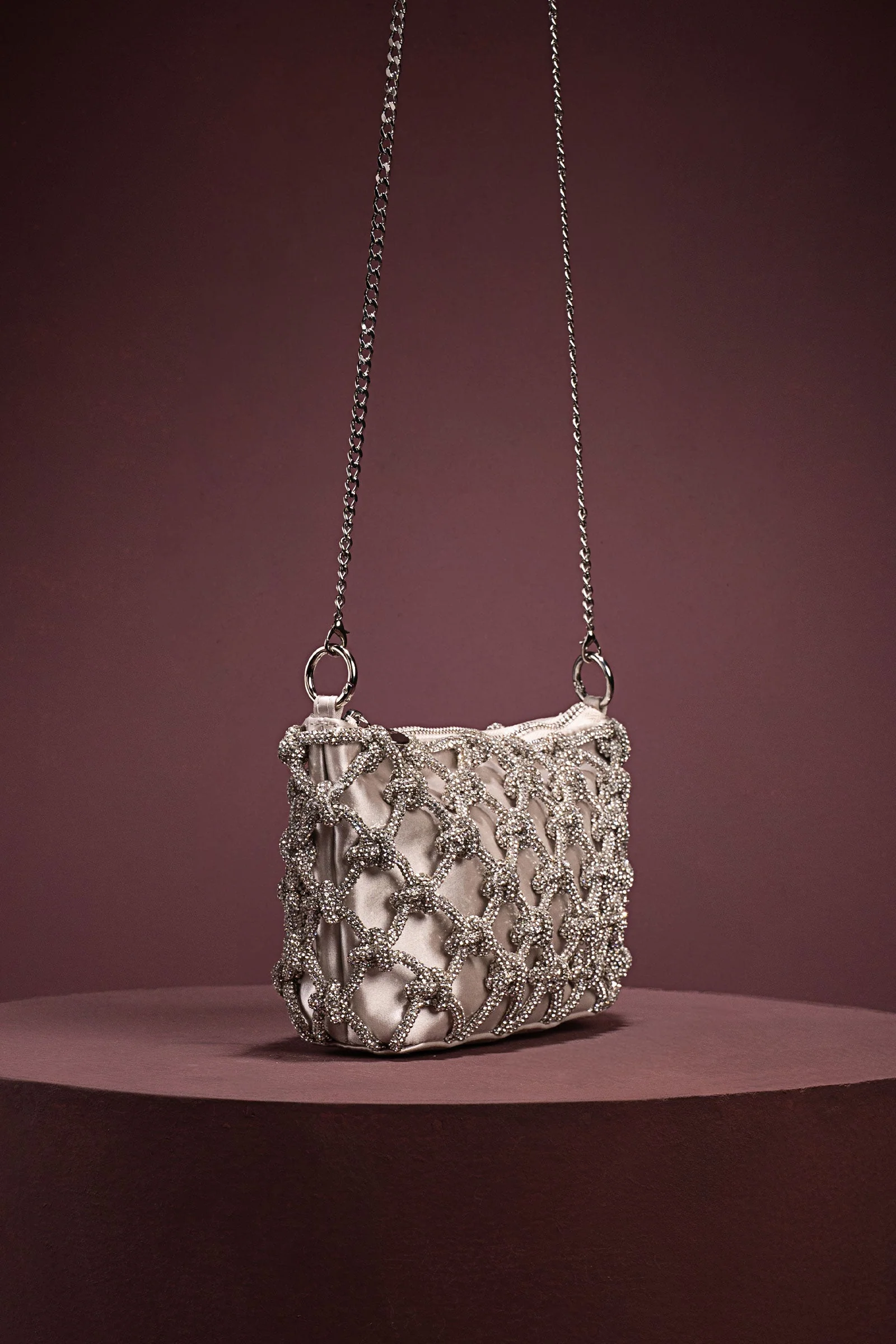 Crystals Knotted Bag - Image 7