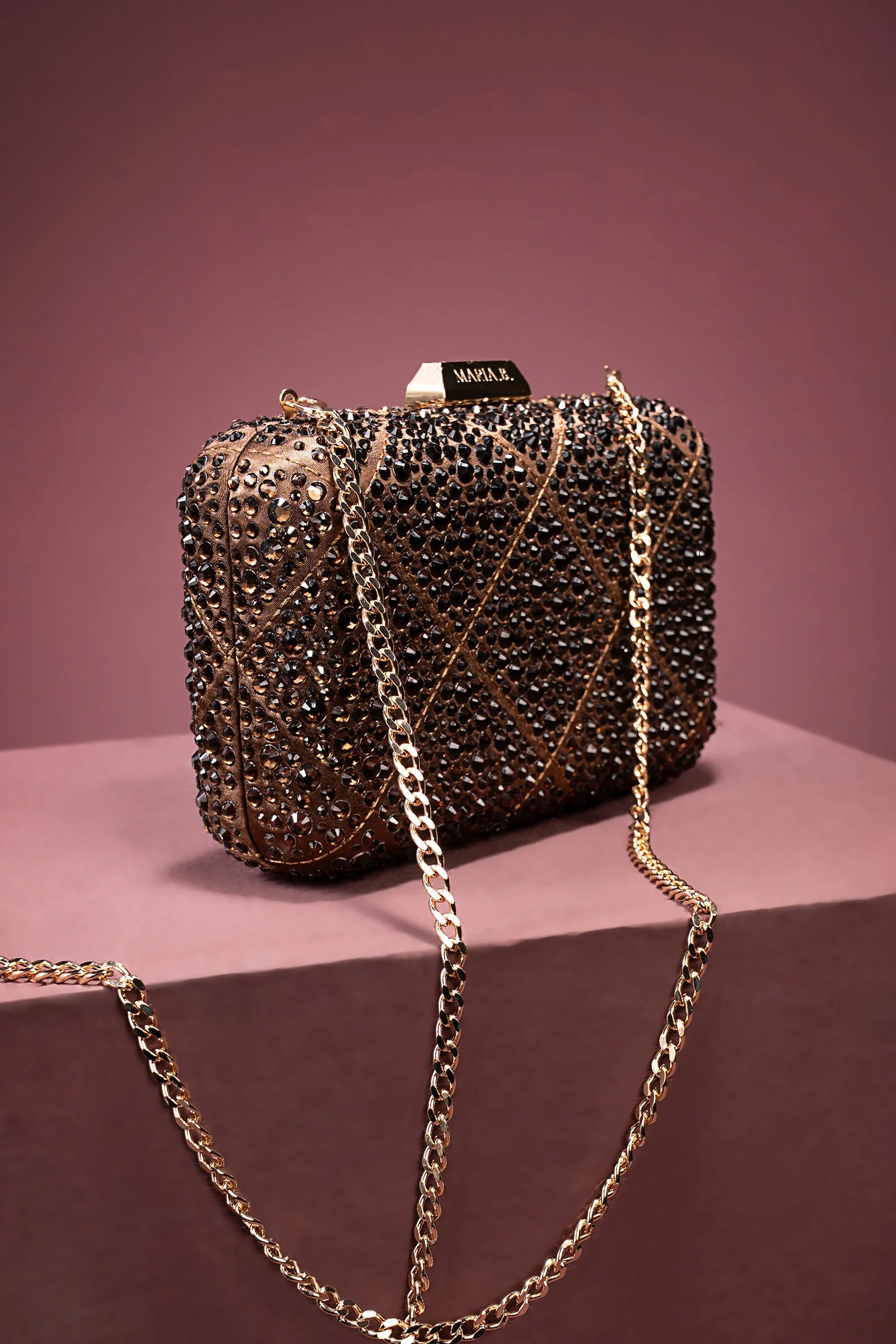 Shimmery Boxy Clutch - Image 2