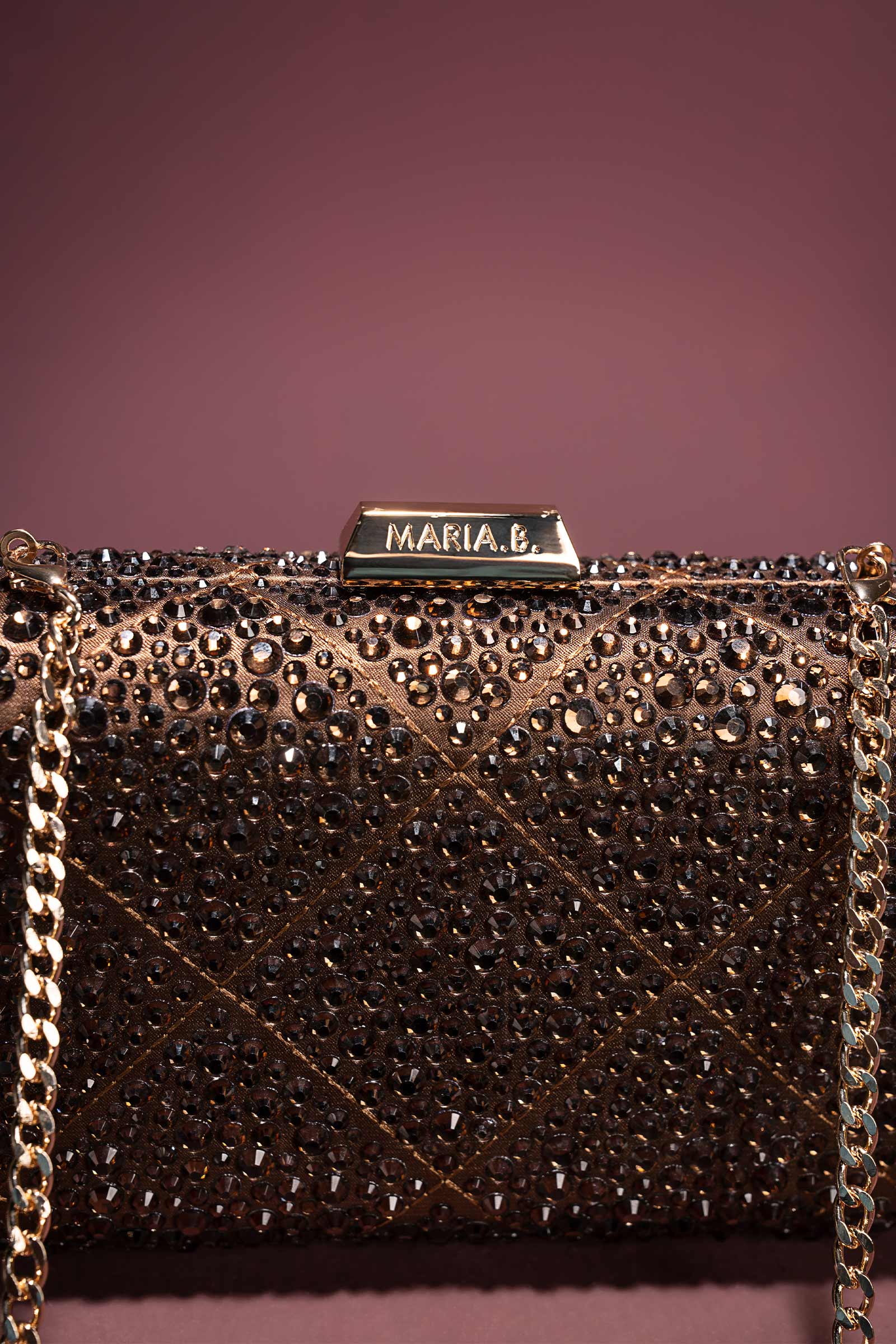 Shimmery Boxy Clutch - Image 4