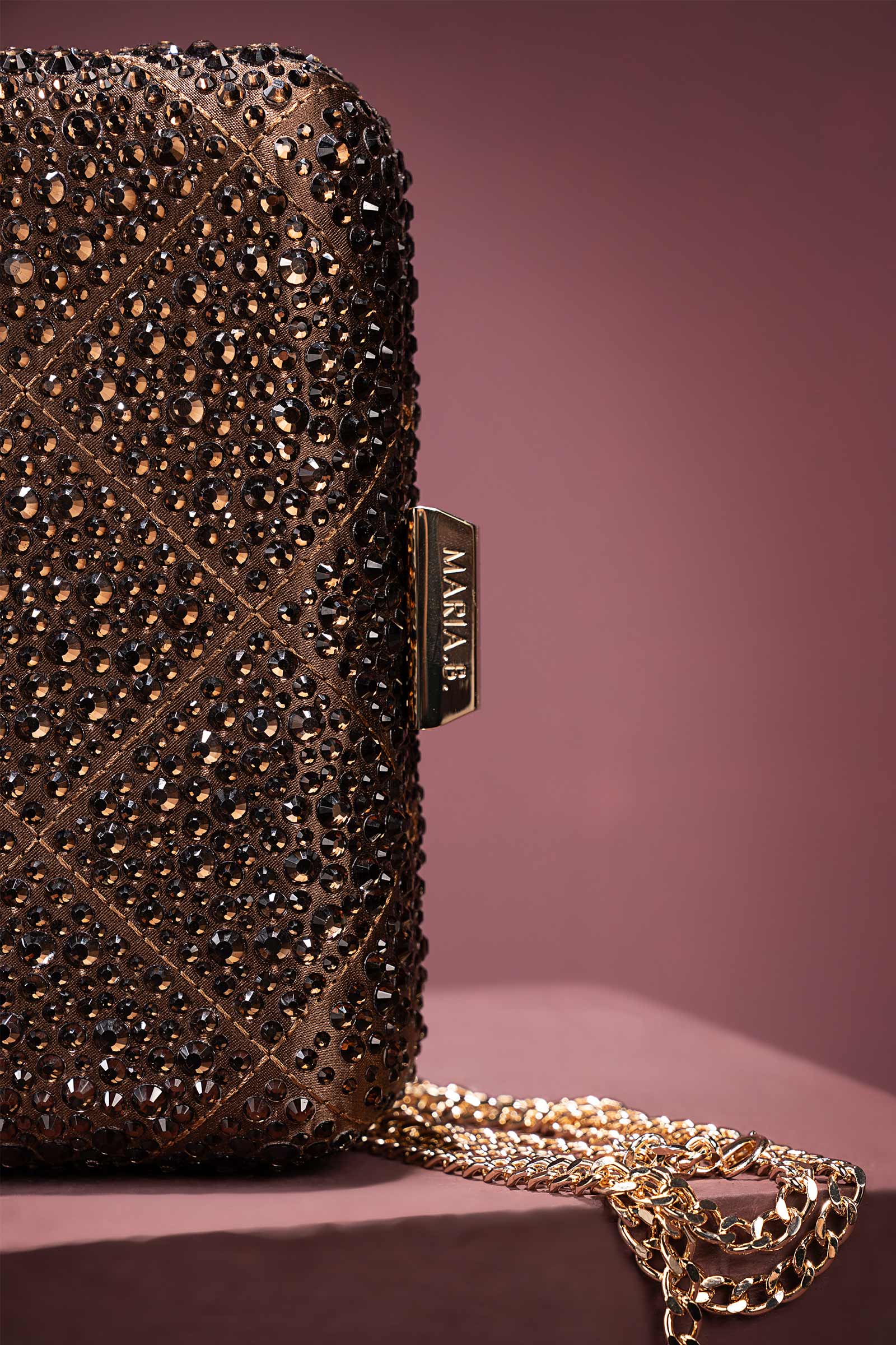 Shimmery Boxy Clutch - Image 5