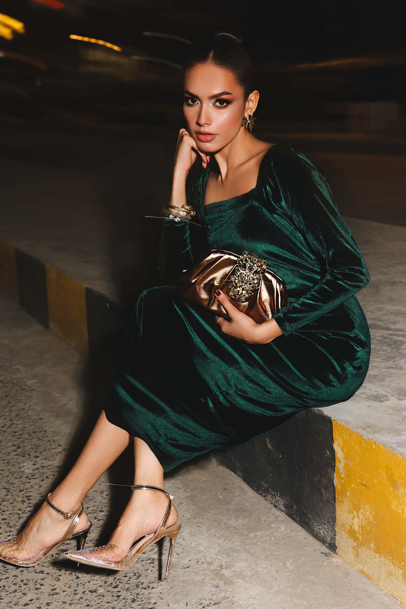 Metallic Mystique Clutch