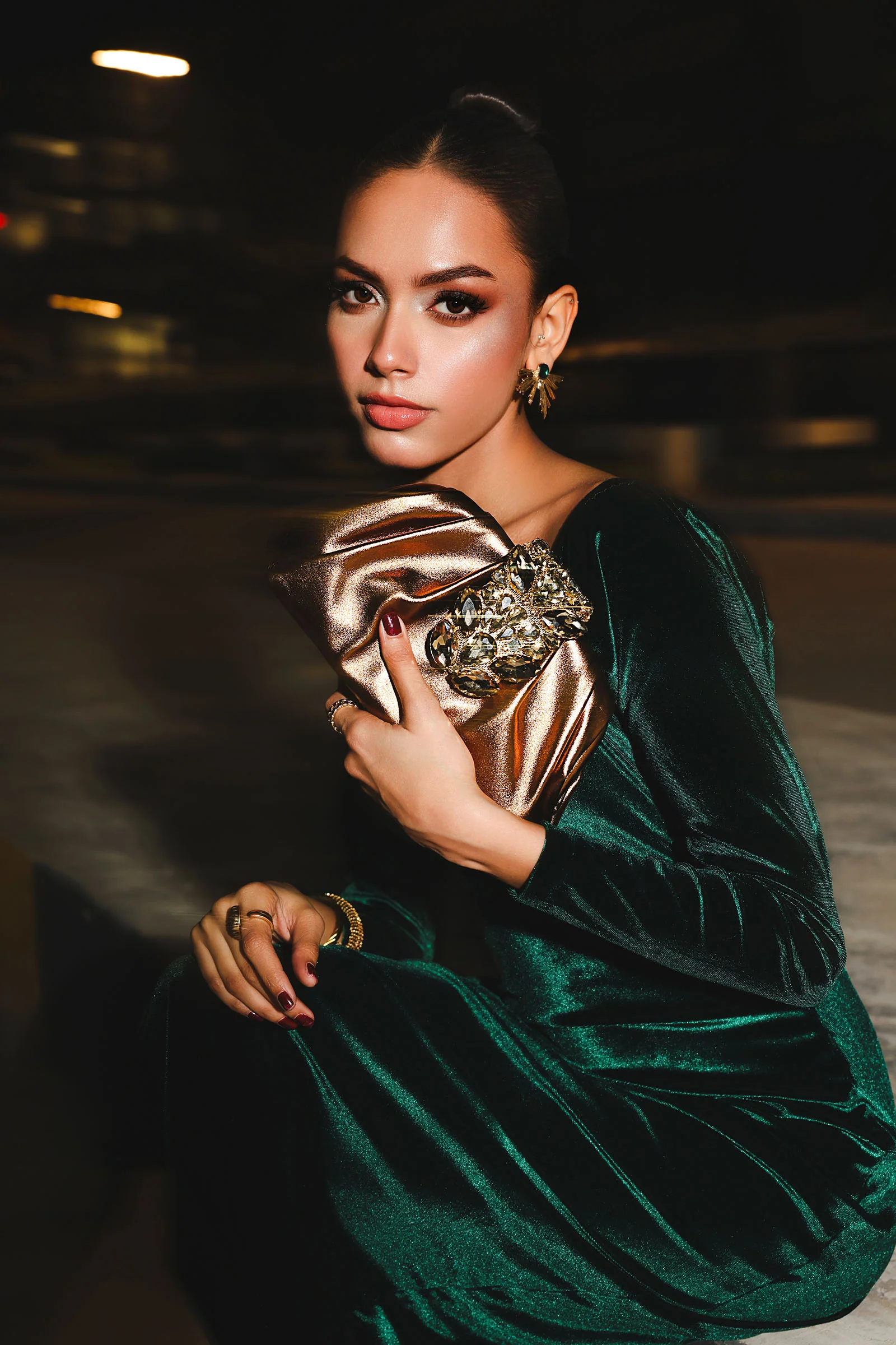 Metallic Mystique Clutch - Image 2
