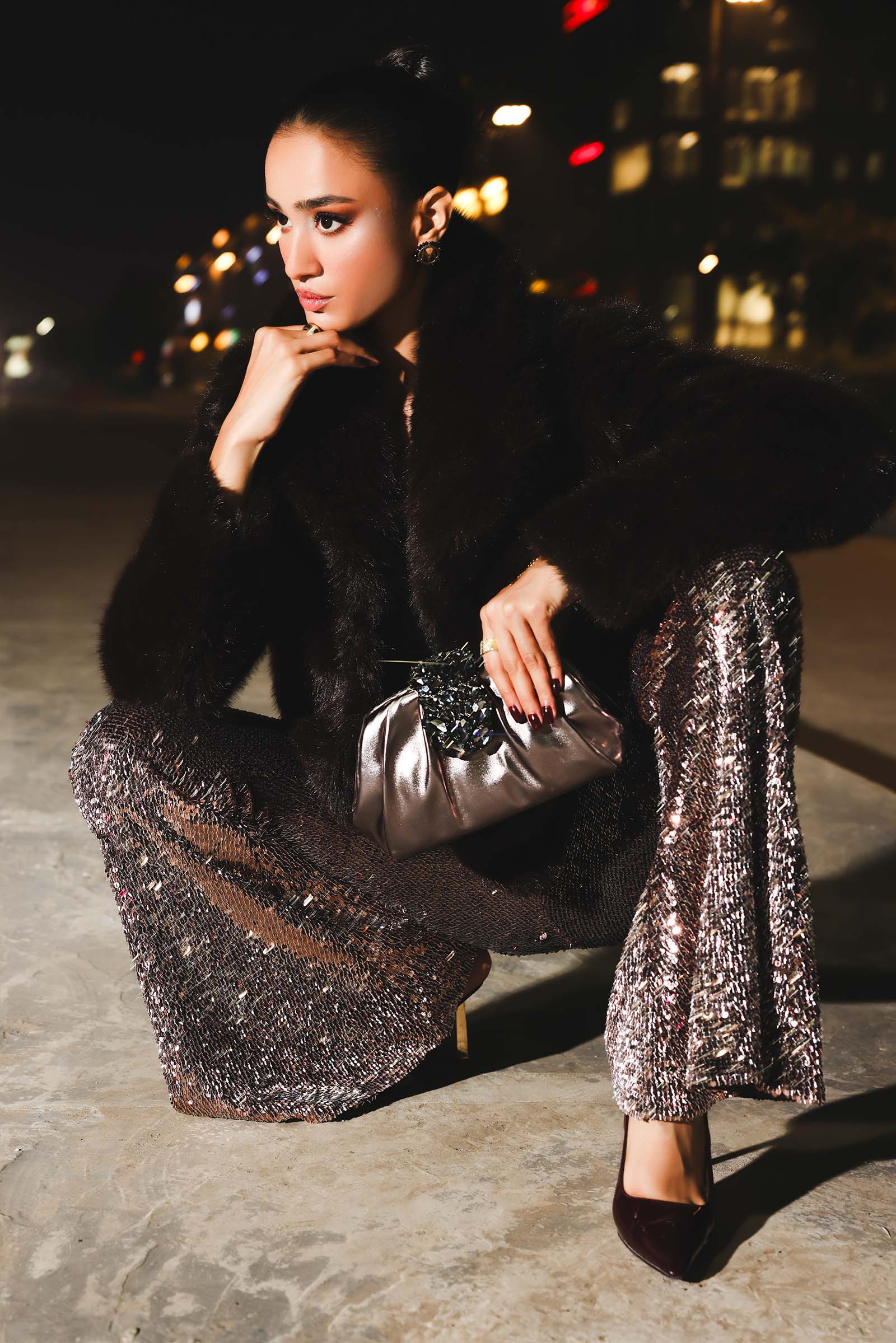 Metallic Mystique Clutch - Image 3