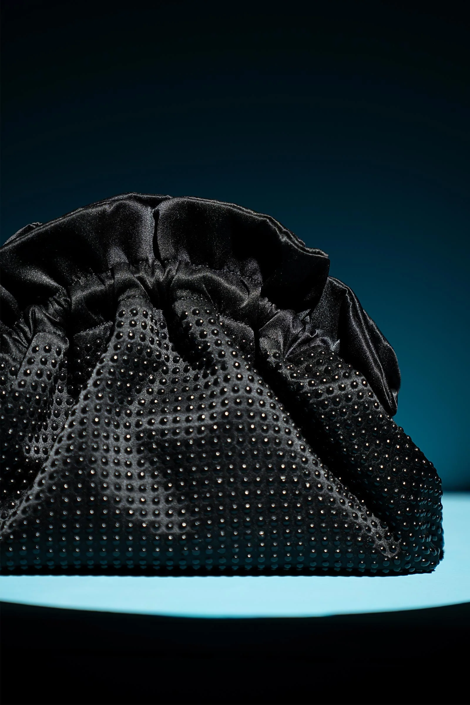 Ruched Pearl Clutch - Image 6