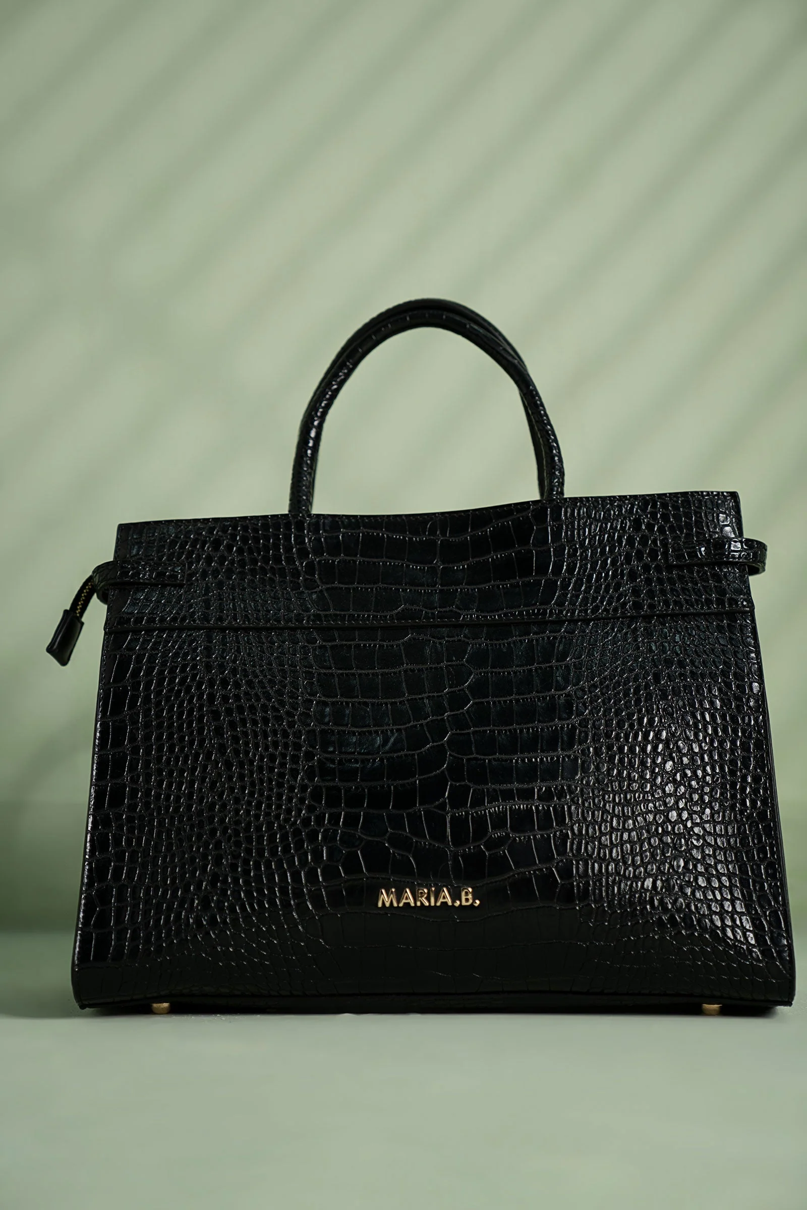 Belted Croc Tote - Image 4