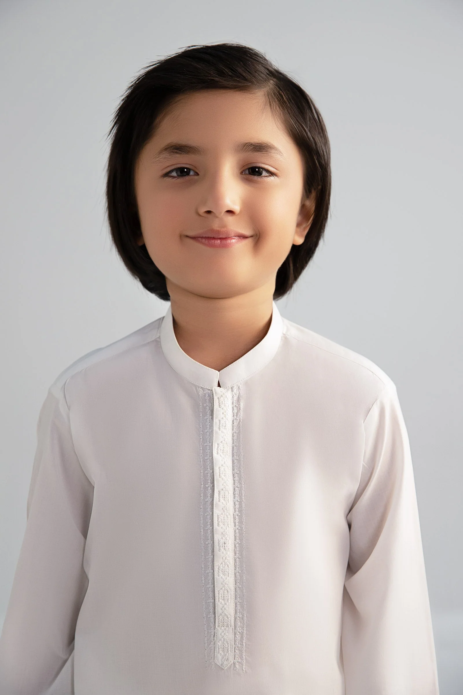 2 Piece Embroidered Cotton Suit - Image 2