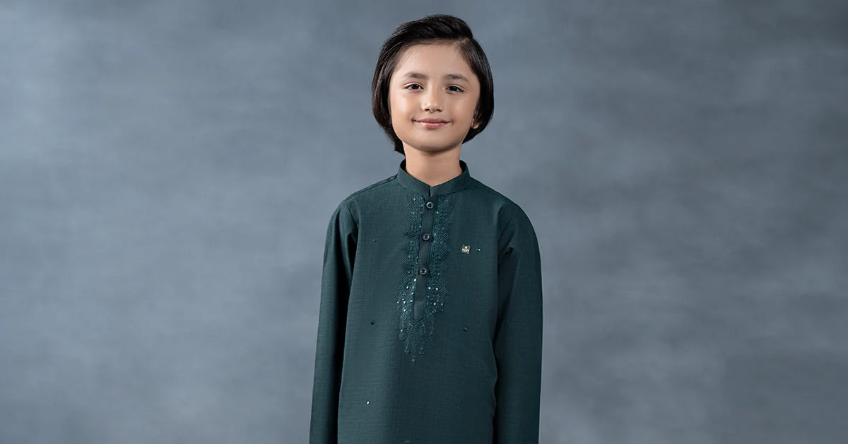 2 Piece Blended Khaddar Suit - Image 6