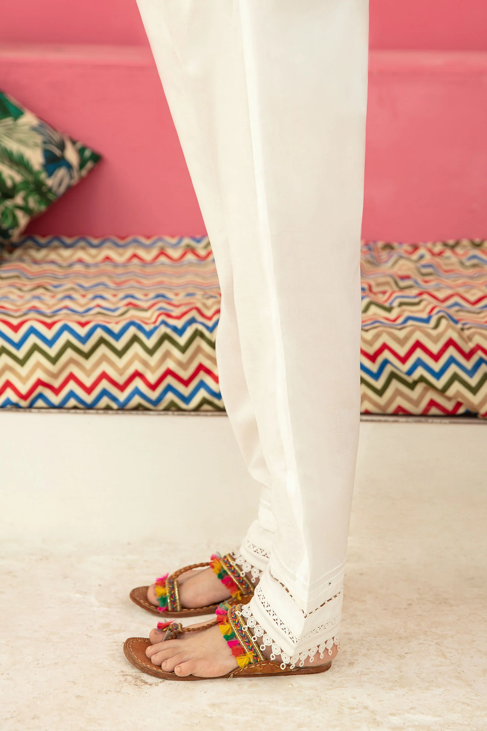 Trouser Milky White MBK-EA23-32 - Image 2