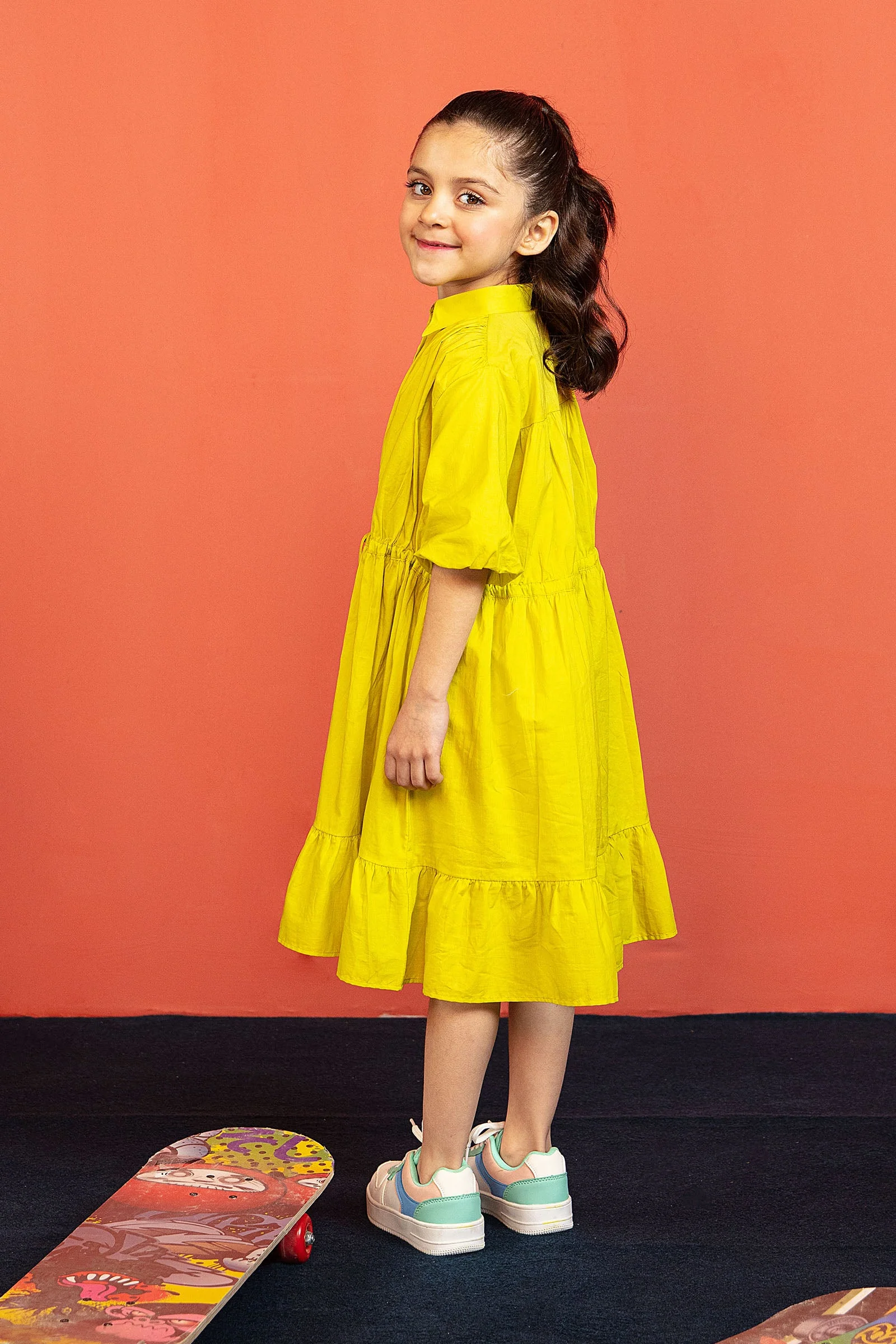 Suit Lime Yellow MBK-EF23-07 - Image 3