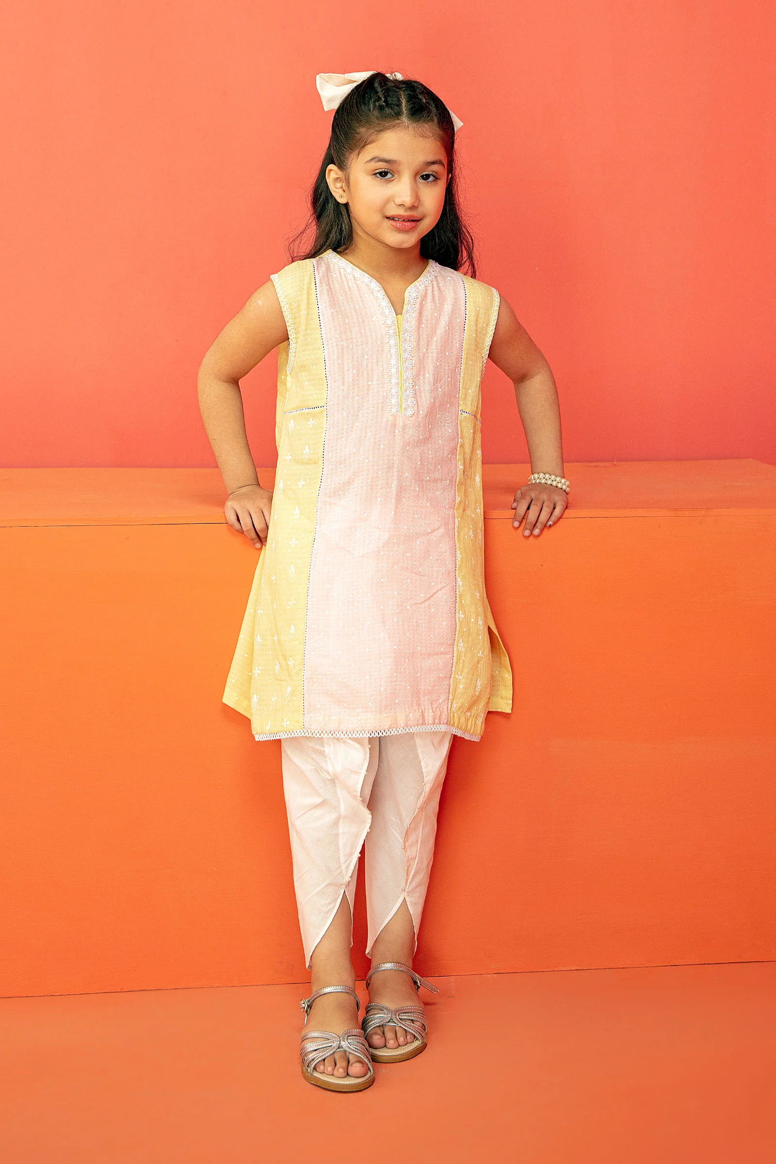 Shirt Pink Yellow MBK-EF23-23