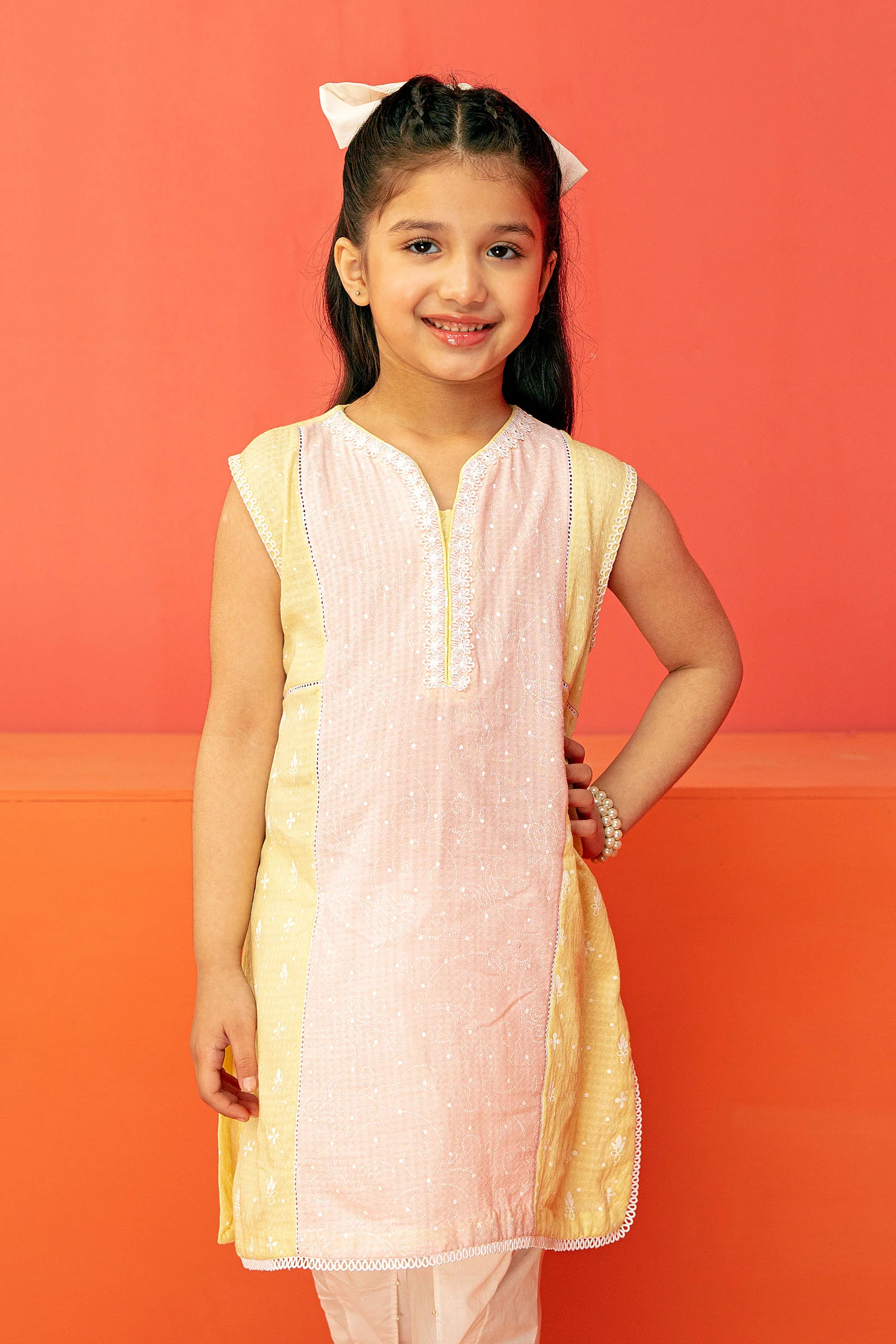 Shirt Pink Yellow MBK-EF23-23 - Image 2