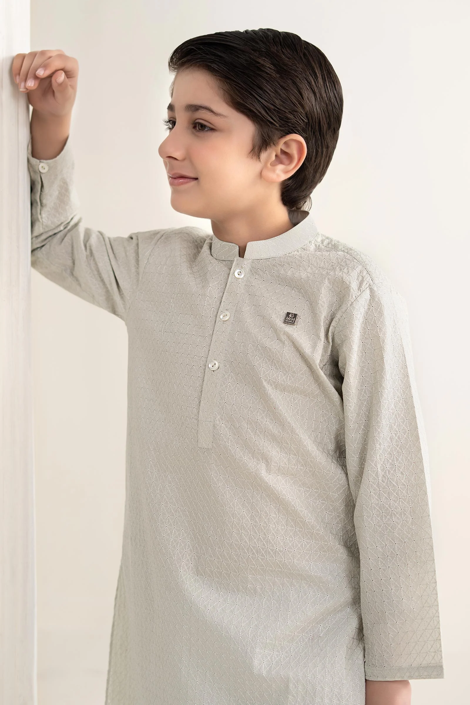 Embroidered Lawn Kurta - Image 2
