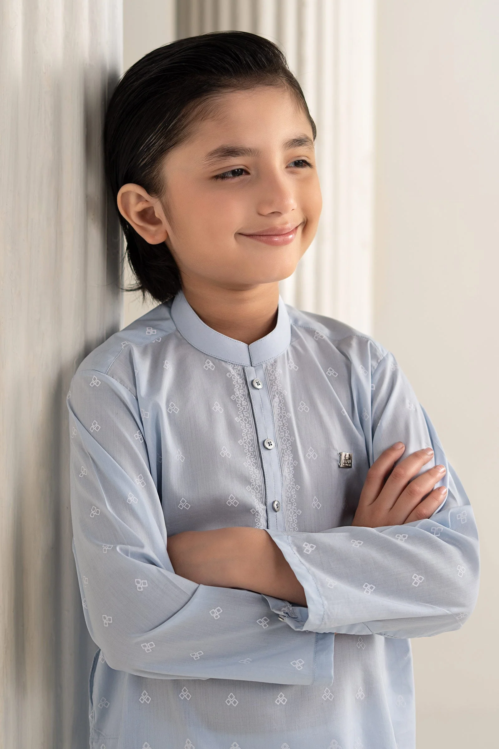 Printed Blended Kurta - Image 2