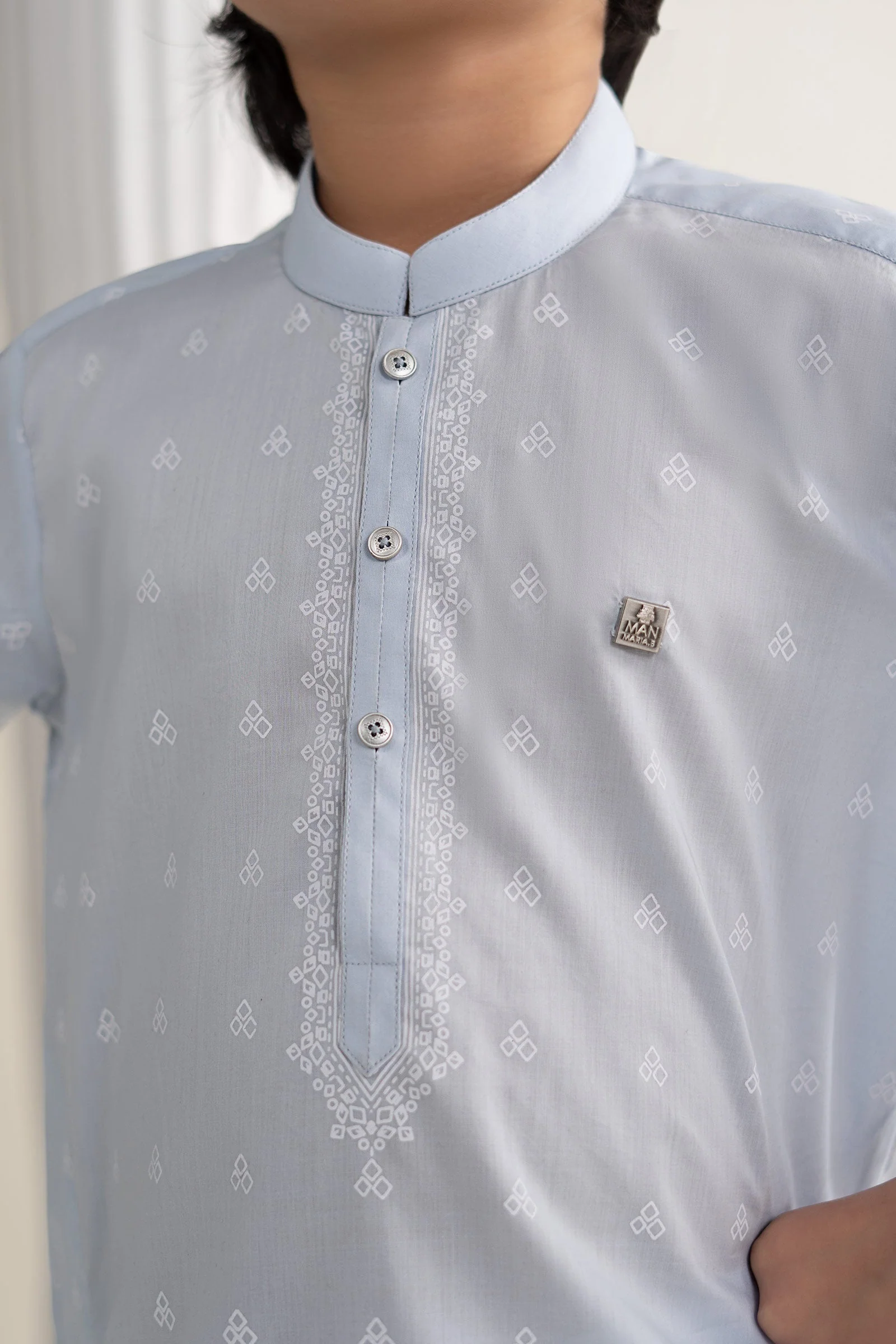 Printed Blended Kurta - Image 3