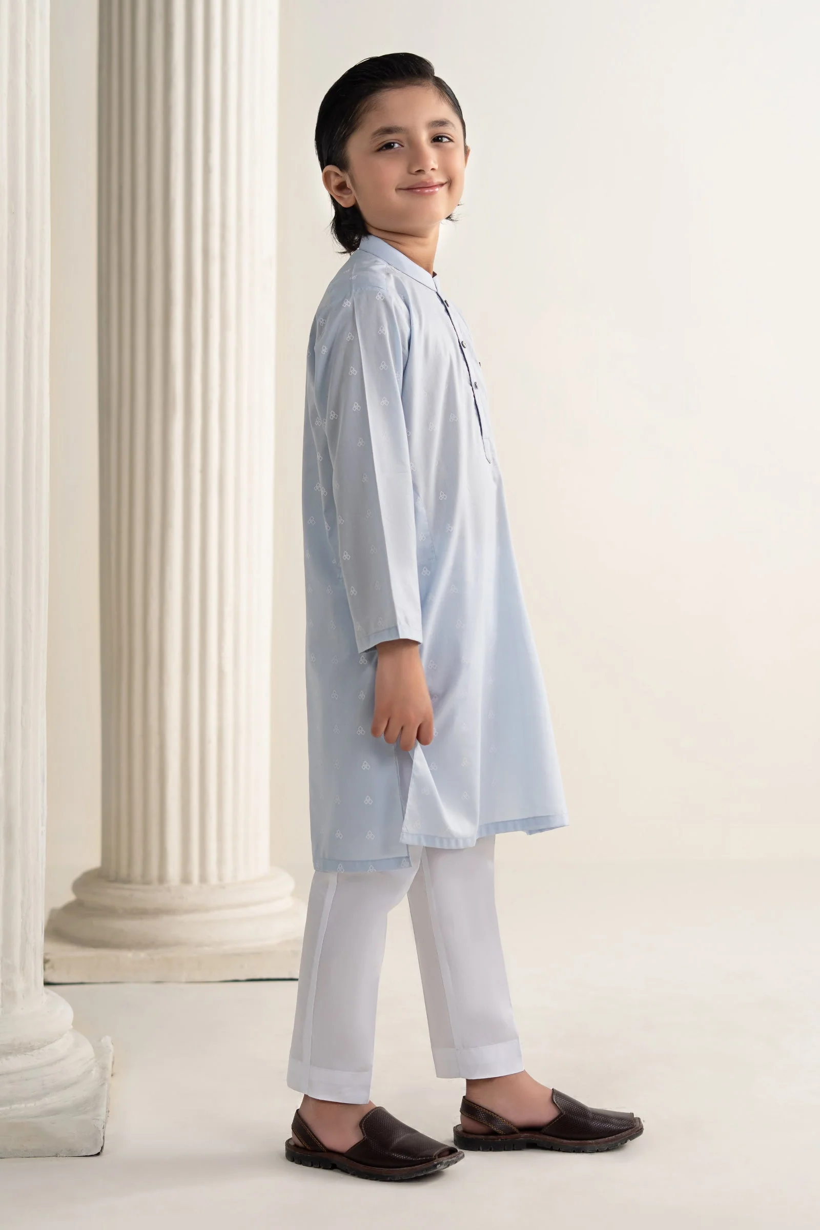 Printed Blended Kurta - Image 4