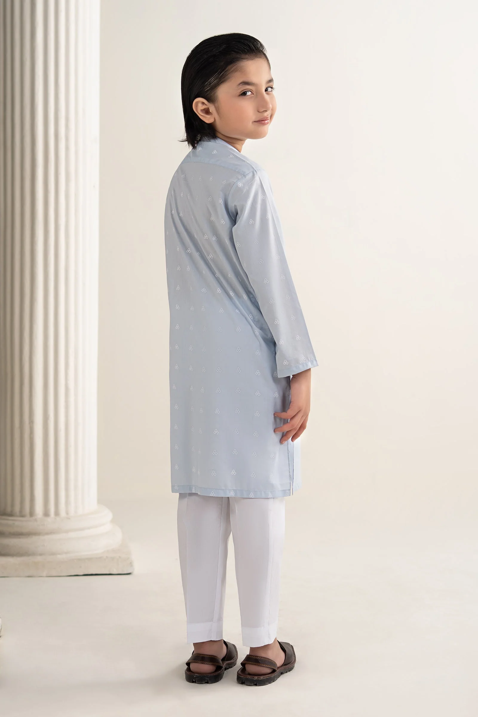 Printed Blended Kurta - Image 5