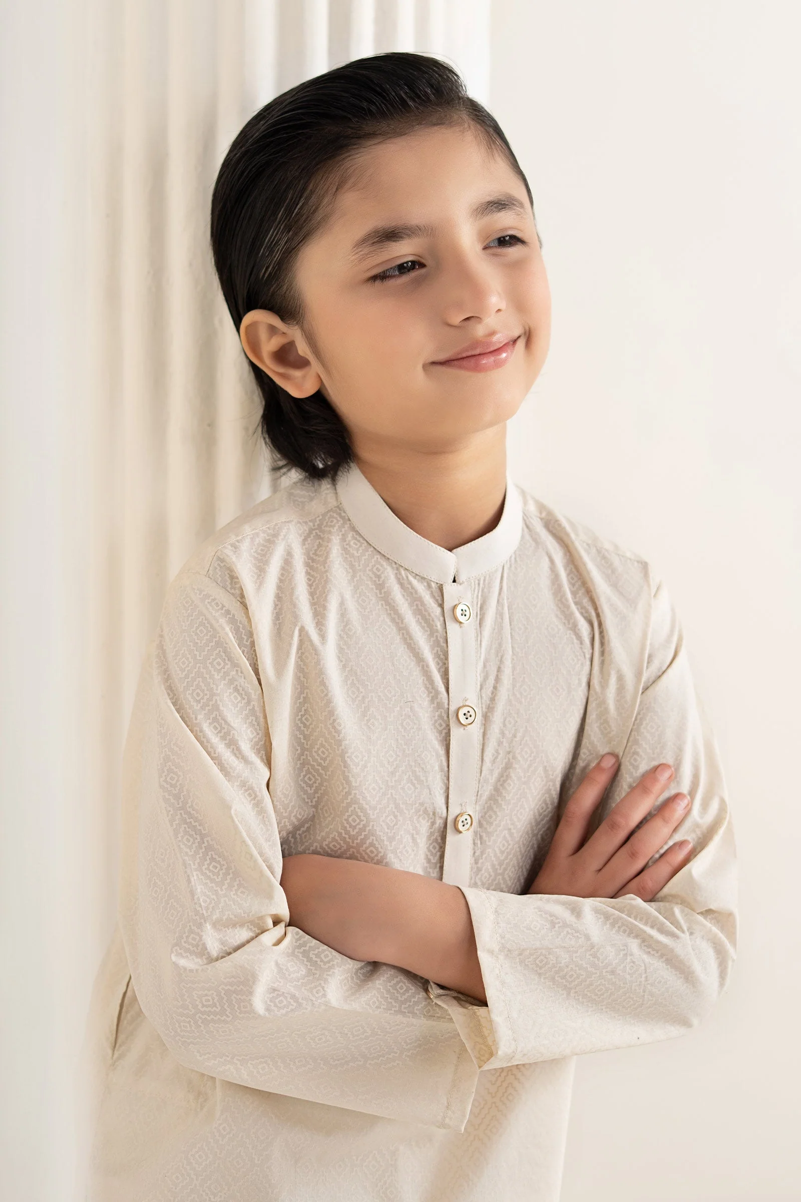 Printed Blended Kurta - Image 2