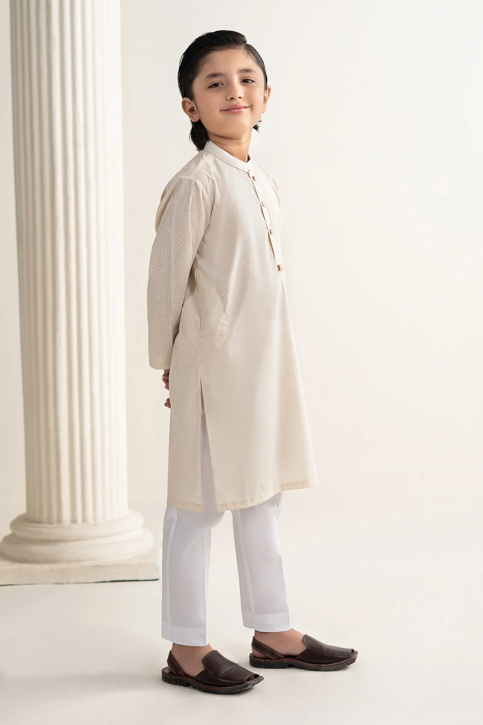 Printed Blended Kurta - Image 5