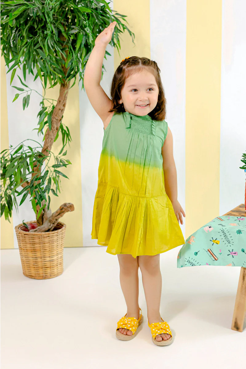 Shirt Green Yellow MBK-SS22-27 - Image 3