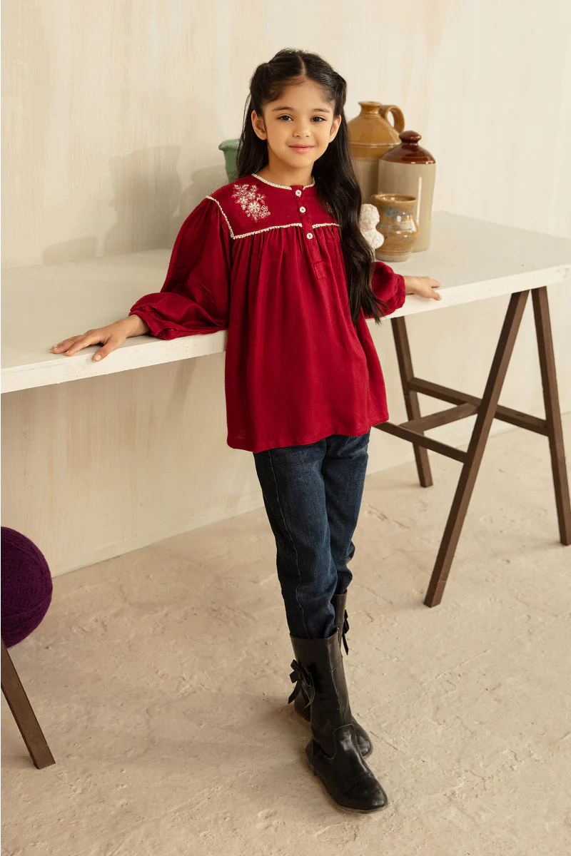 Shirt Red MBK-W22-04 - Image 2