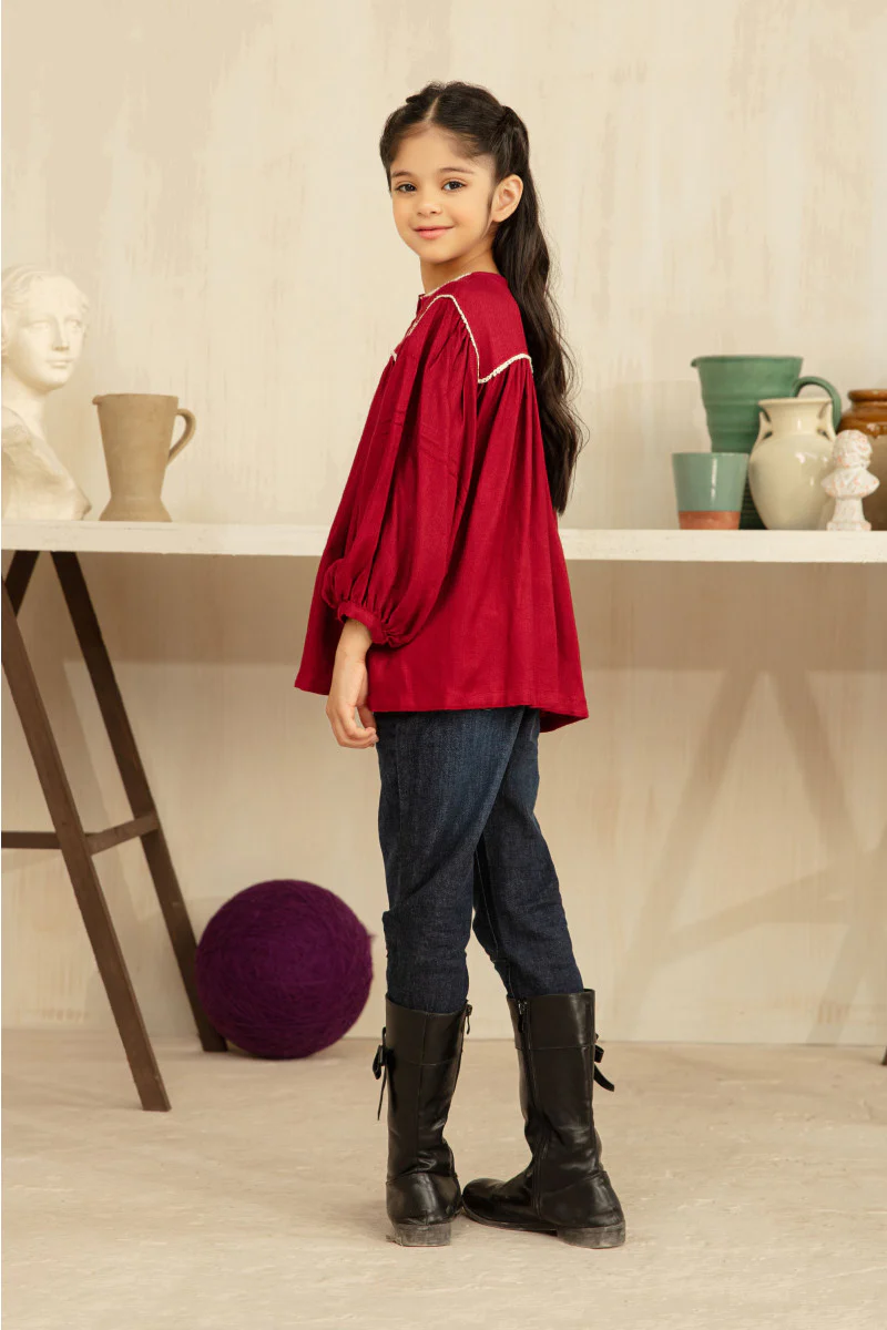 Shirt Red MBK-W22-04 - Image 3