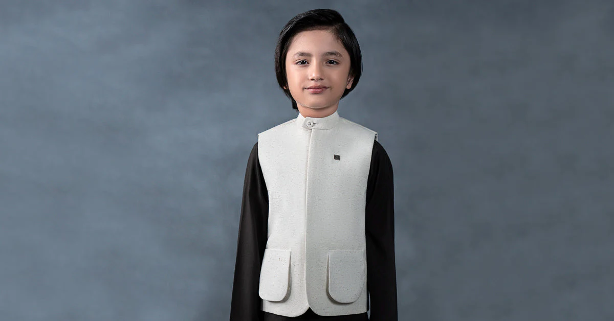 Natural Karandi Waistcoat - Image 6