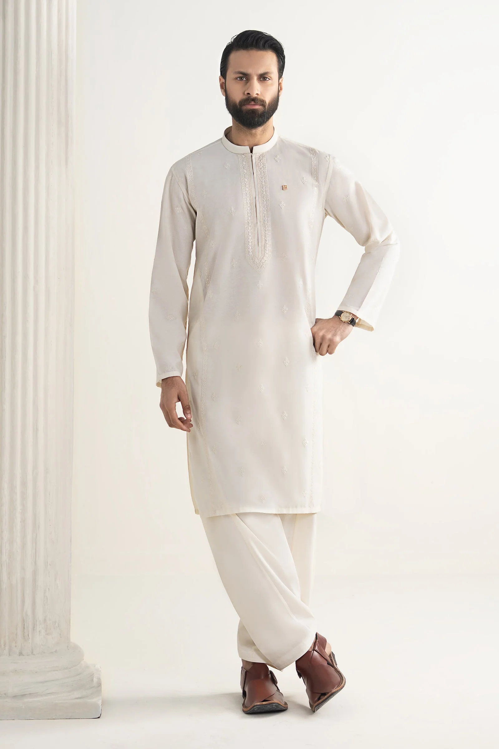 2 Piece Cotton Karandi Suit