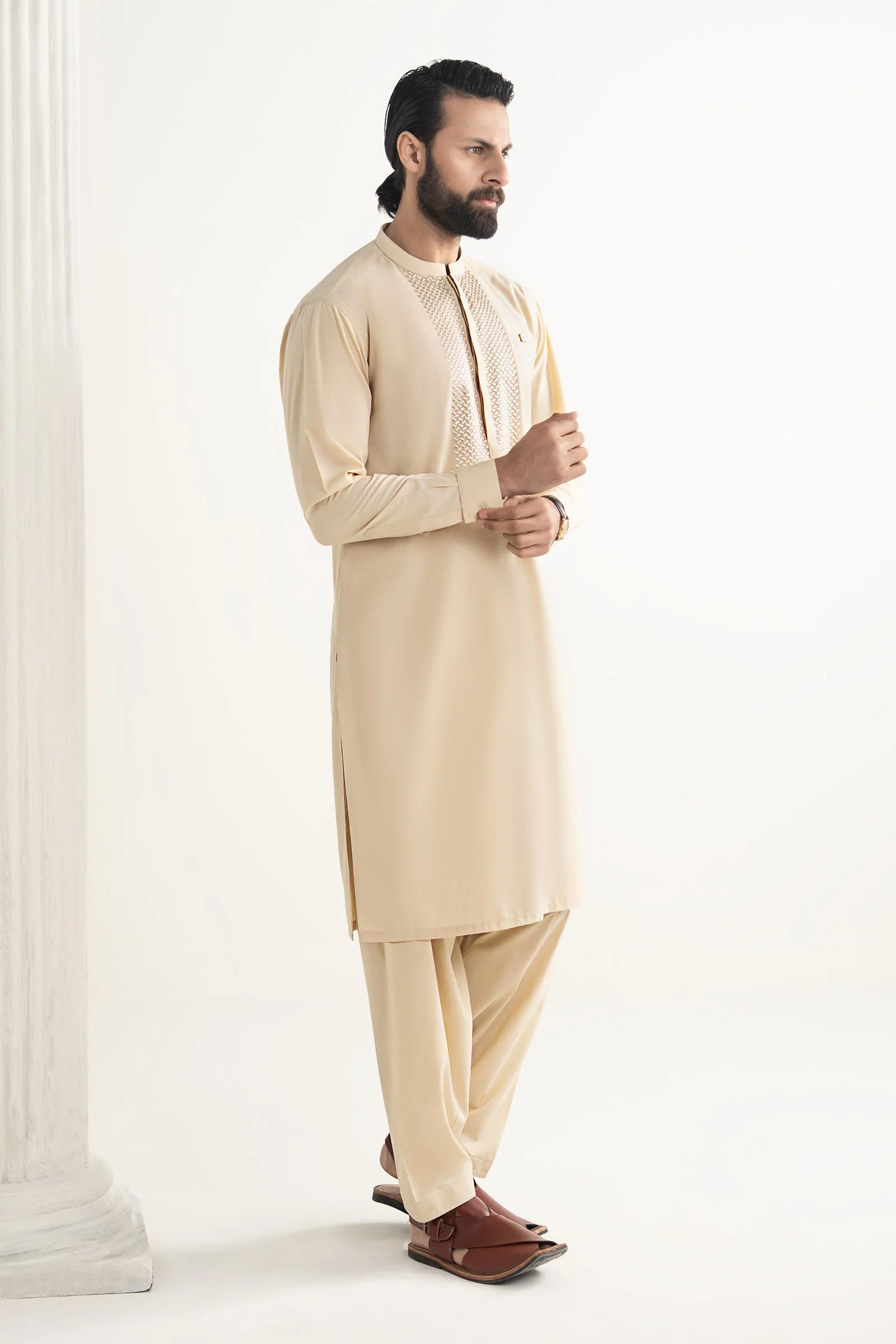 2 Piece Cotton Karandi Suit - Image 5