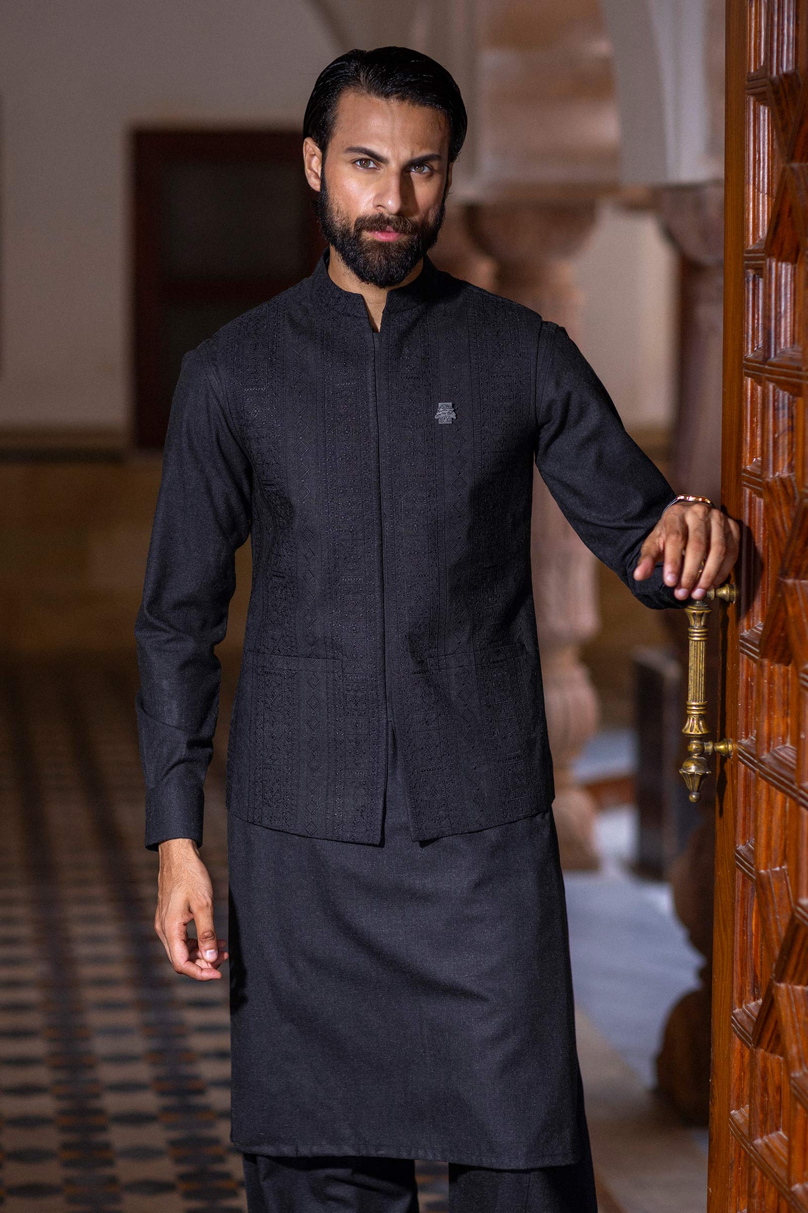 3 Piece Markhor (Polo) Wool Suit - Image 2