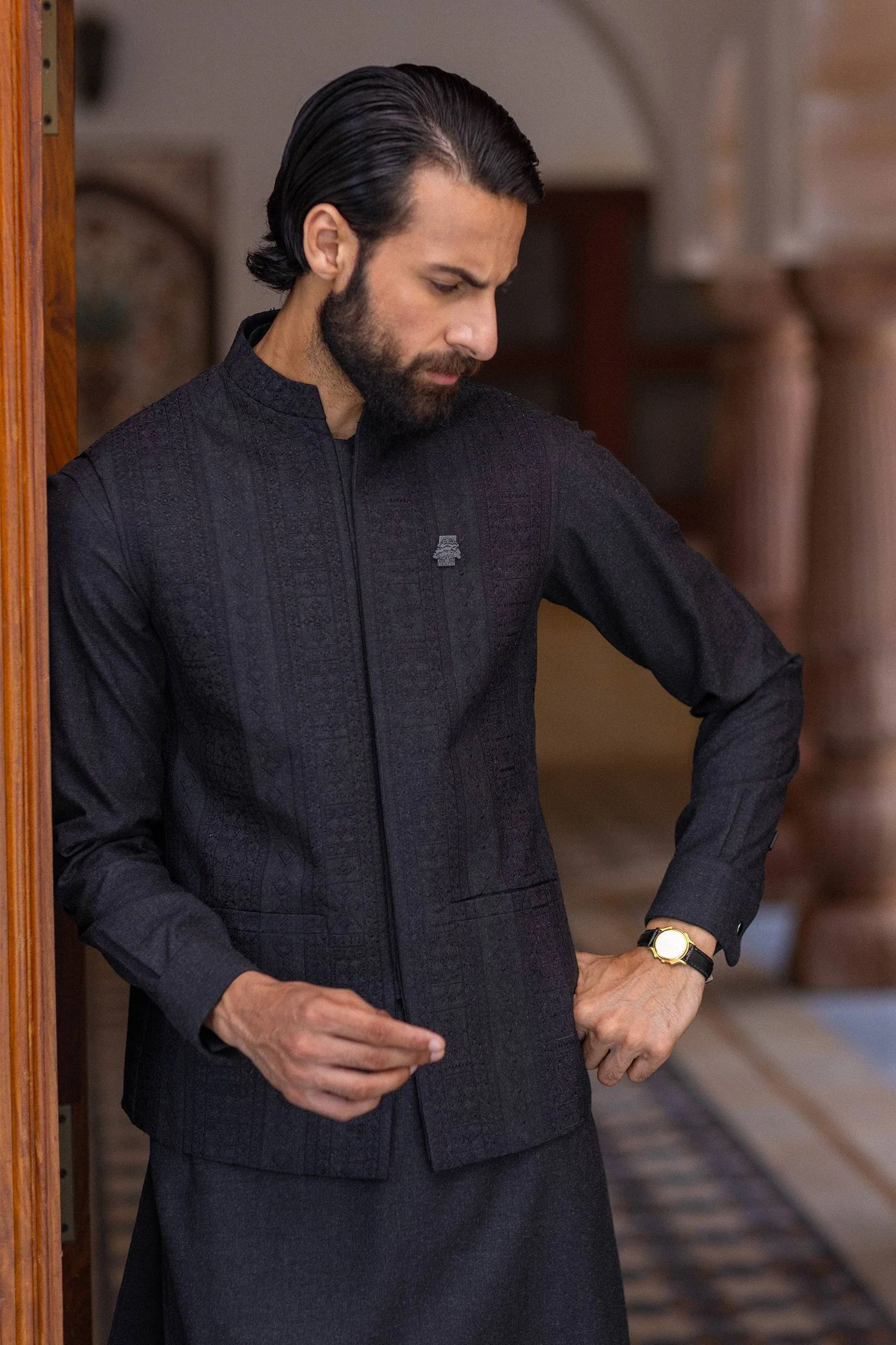 3 Piece Markhor (Polo) Wool Suit - Image 4