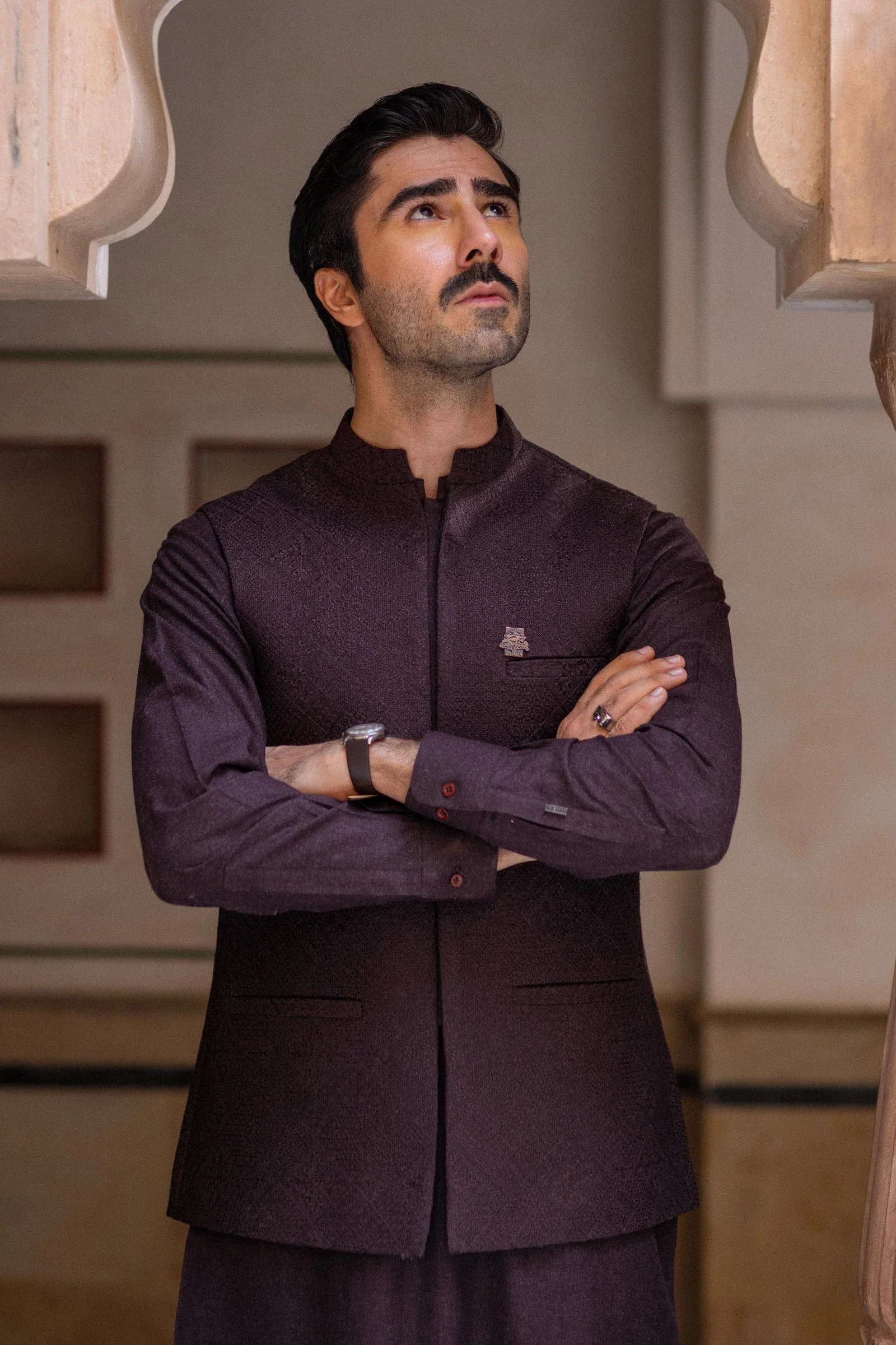3 Piece Markhor (Polo) Wool Suit - Image 4
