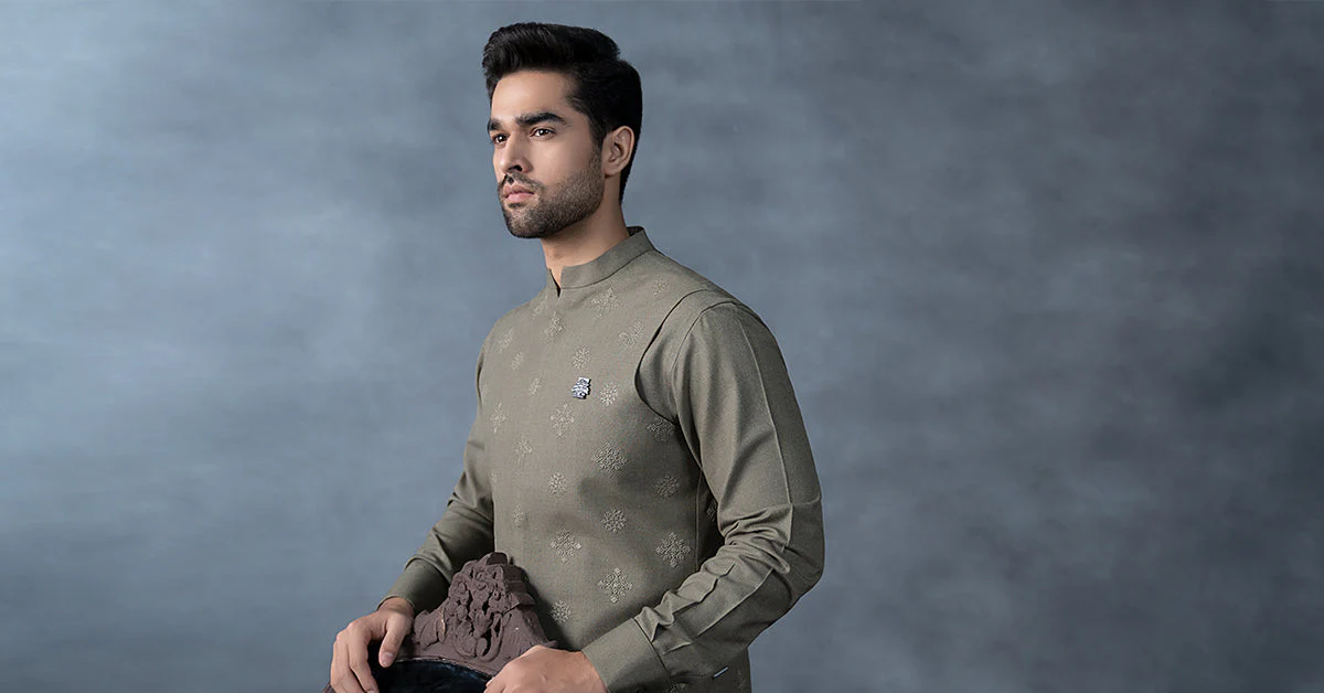 3 Piece Markhor (Polo) Wool Suit - Image 8