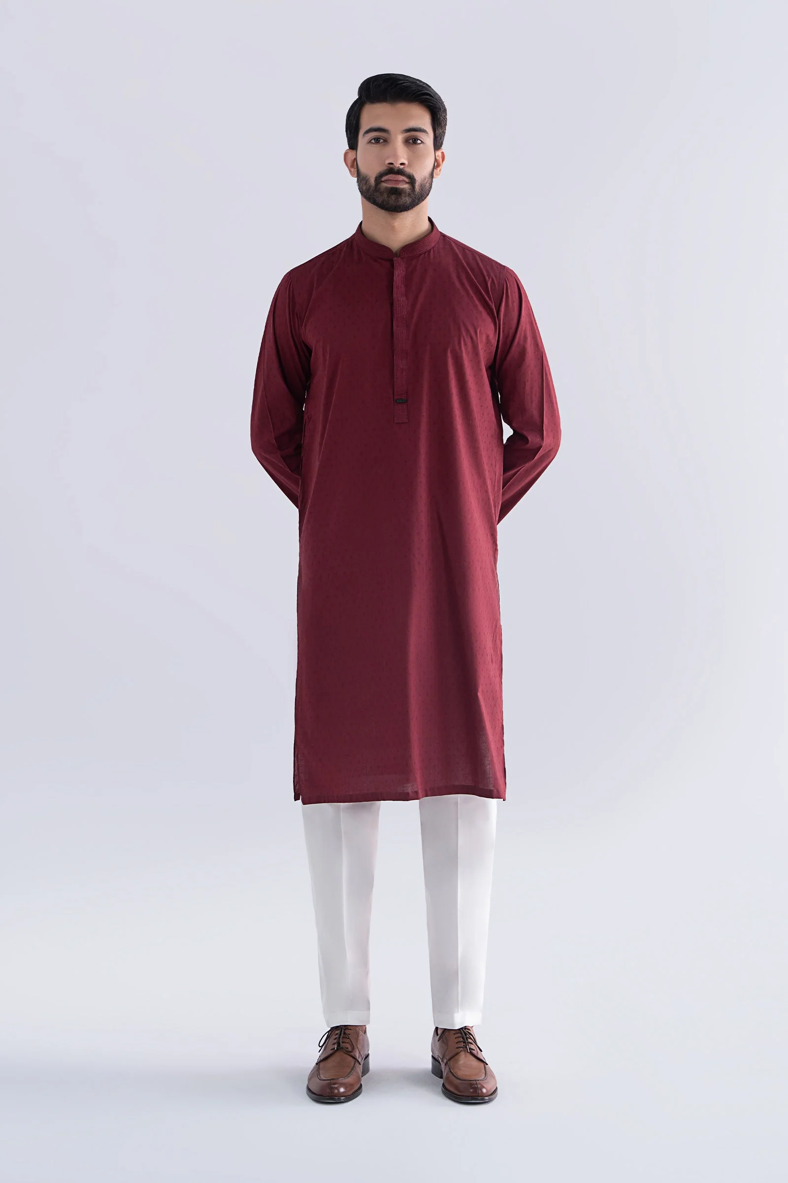 Jacquard Kurta