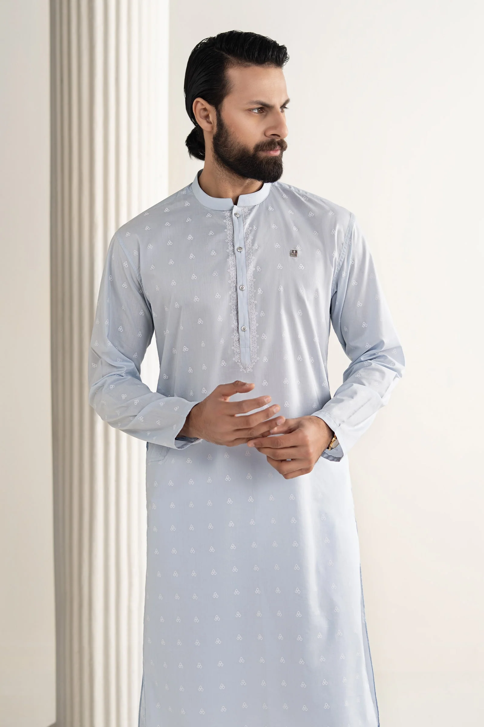 Printed Blended Kurta - Image 2