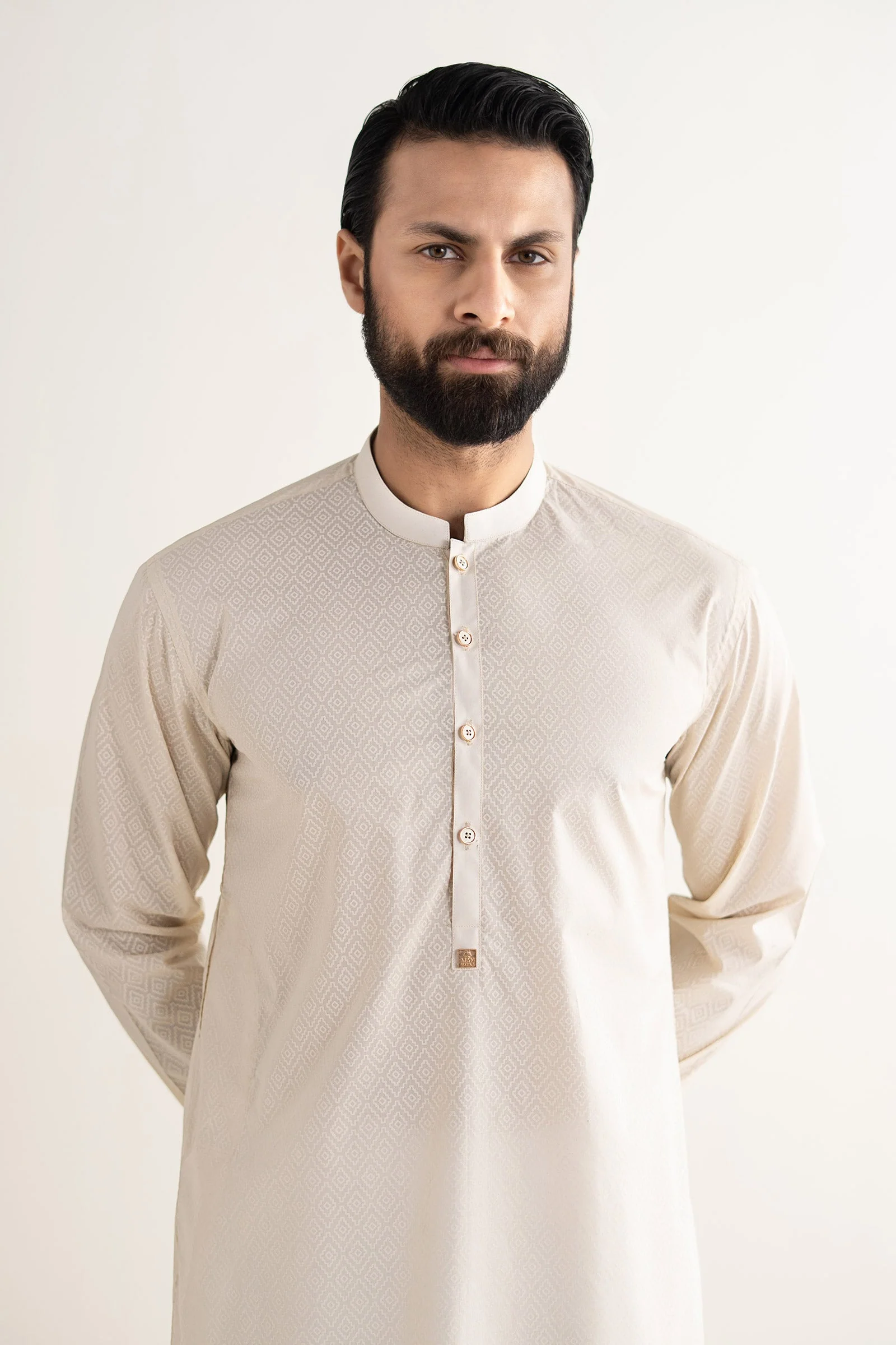 Printed Blended Kurta - Image 2