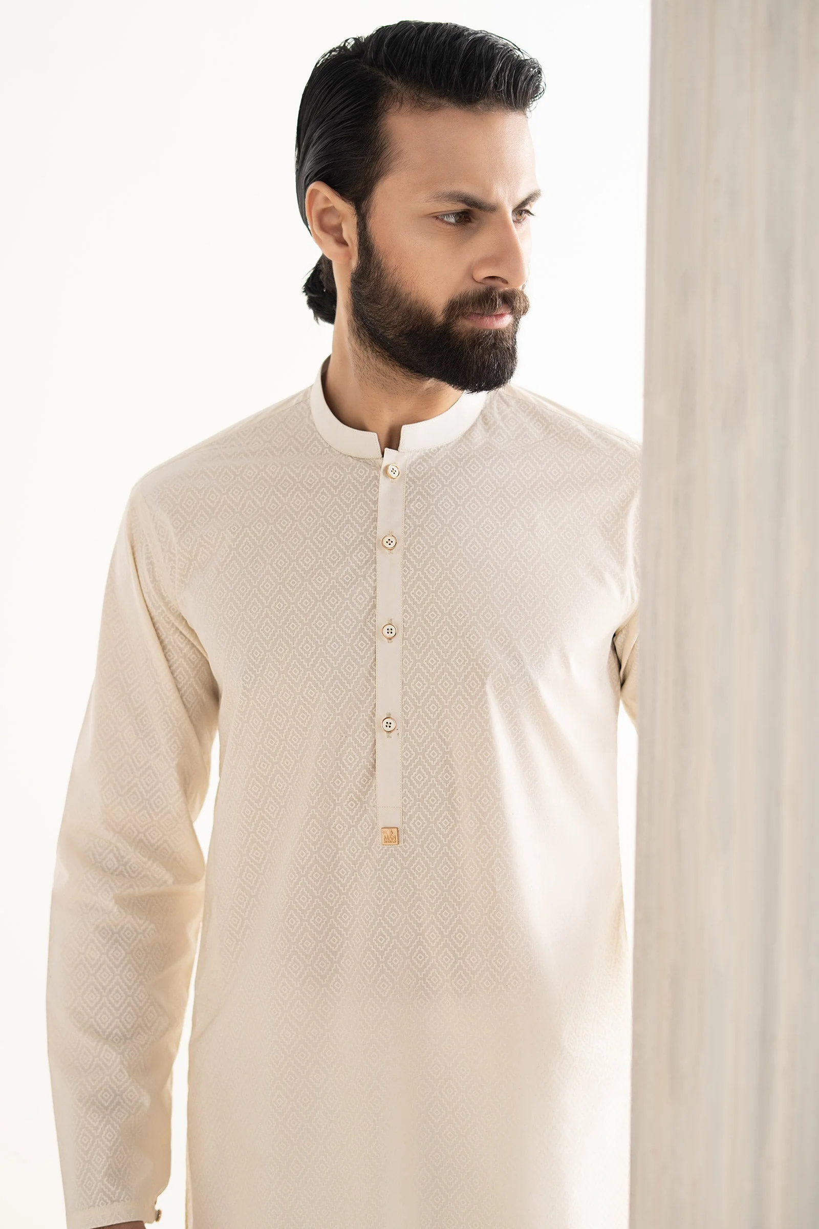 Printed Blended Kurta - Image 5