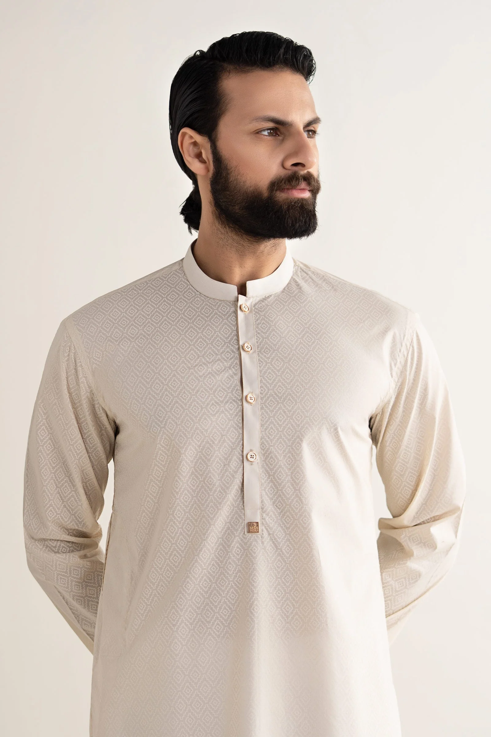 Printed Blended Kurta - Image 7