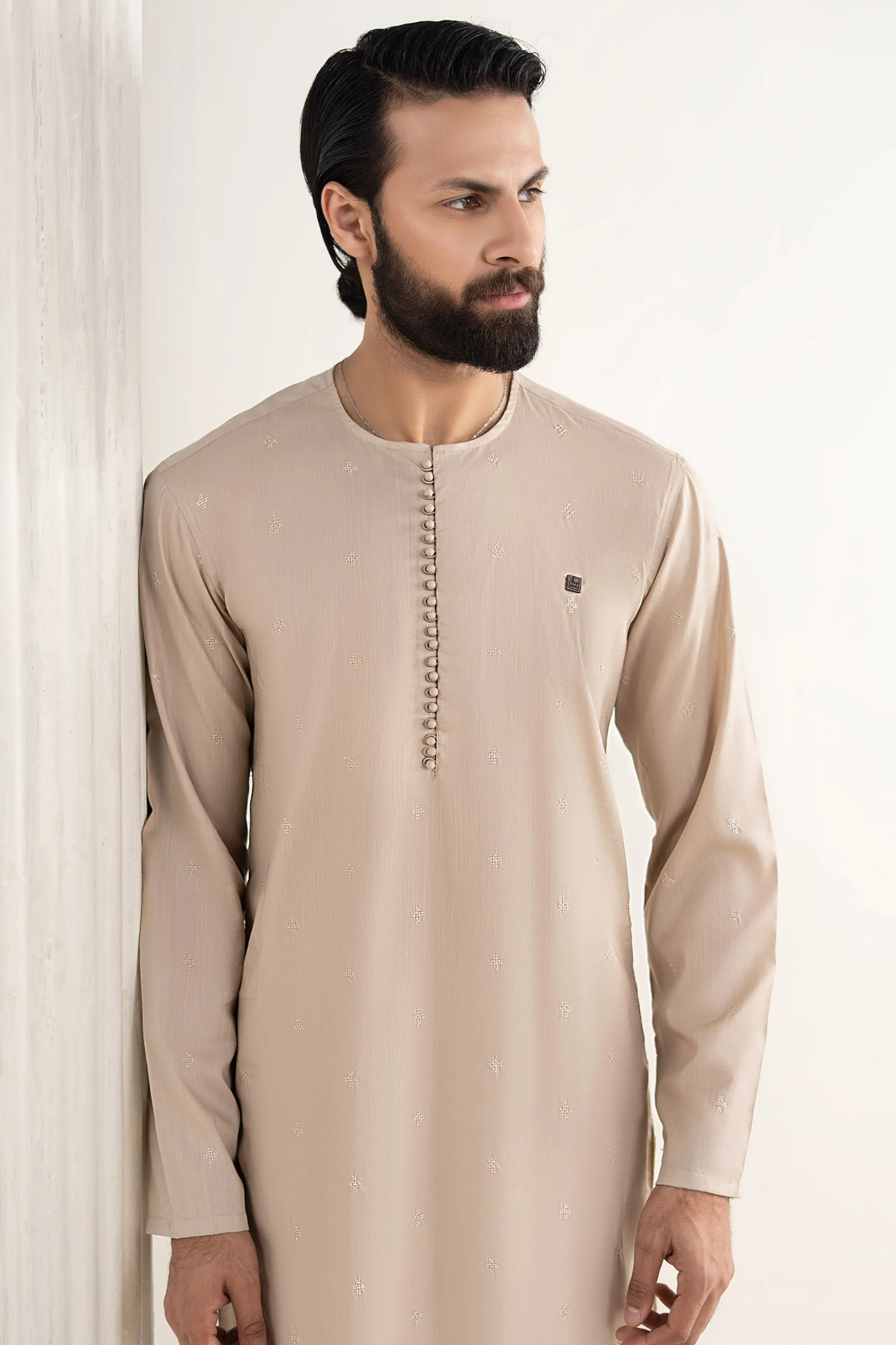 Embroidered Abalone Kurta - Image 2
