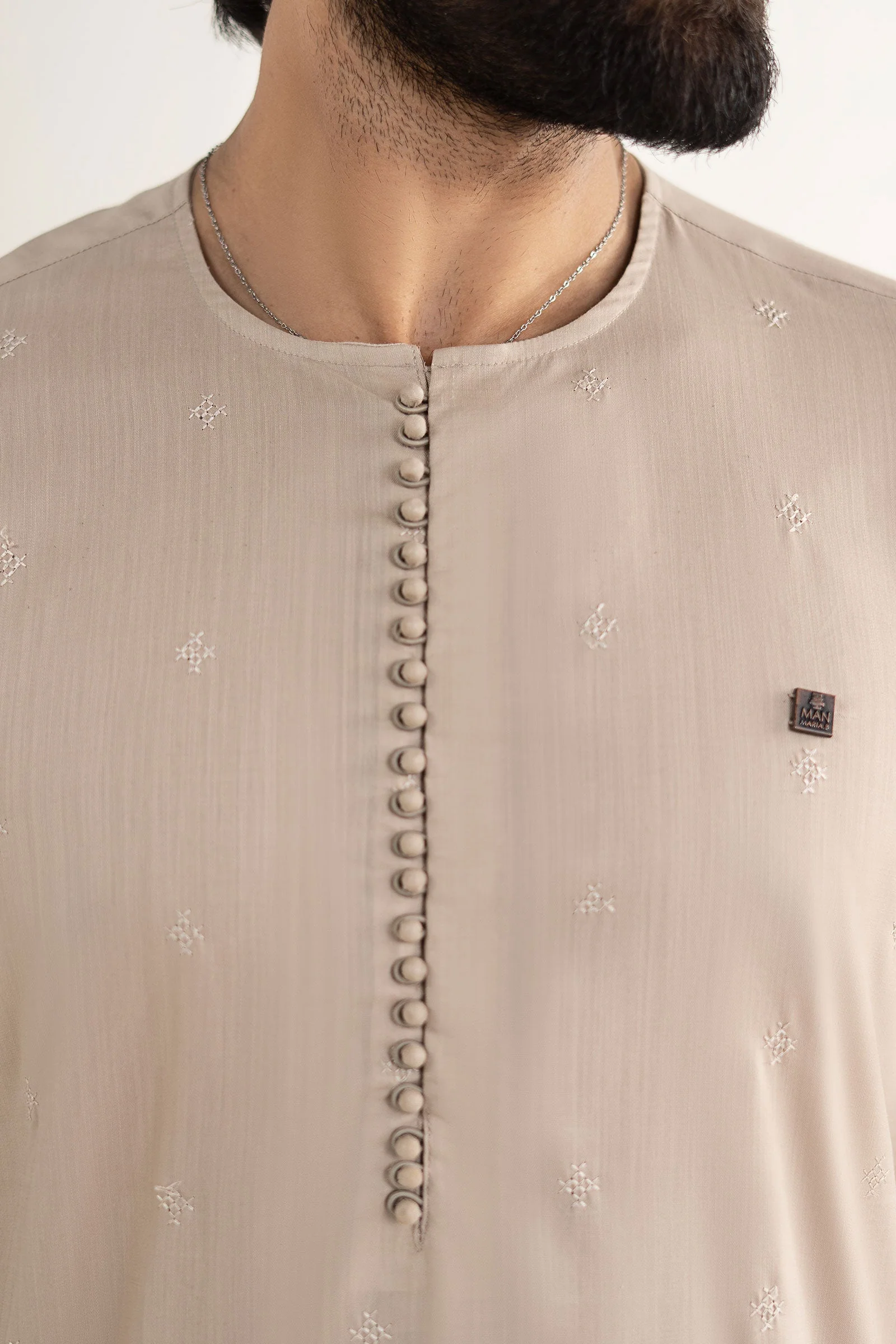 Embroidered Abalone Kurta - Image 3