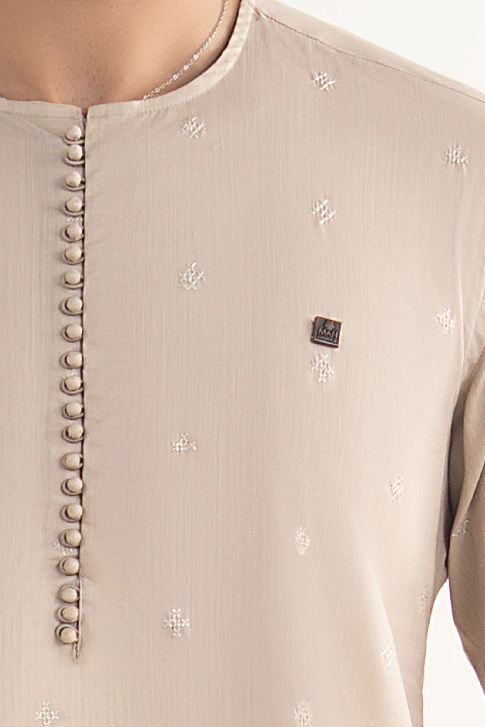 Embroidered Abalone Kurta - Image 4
