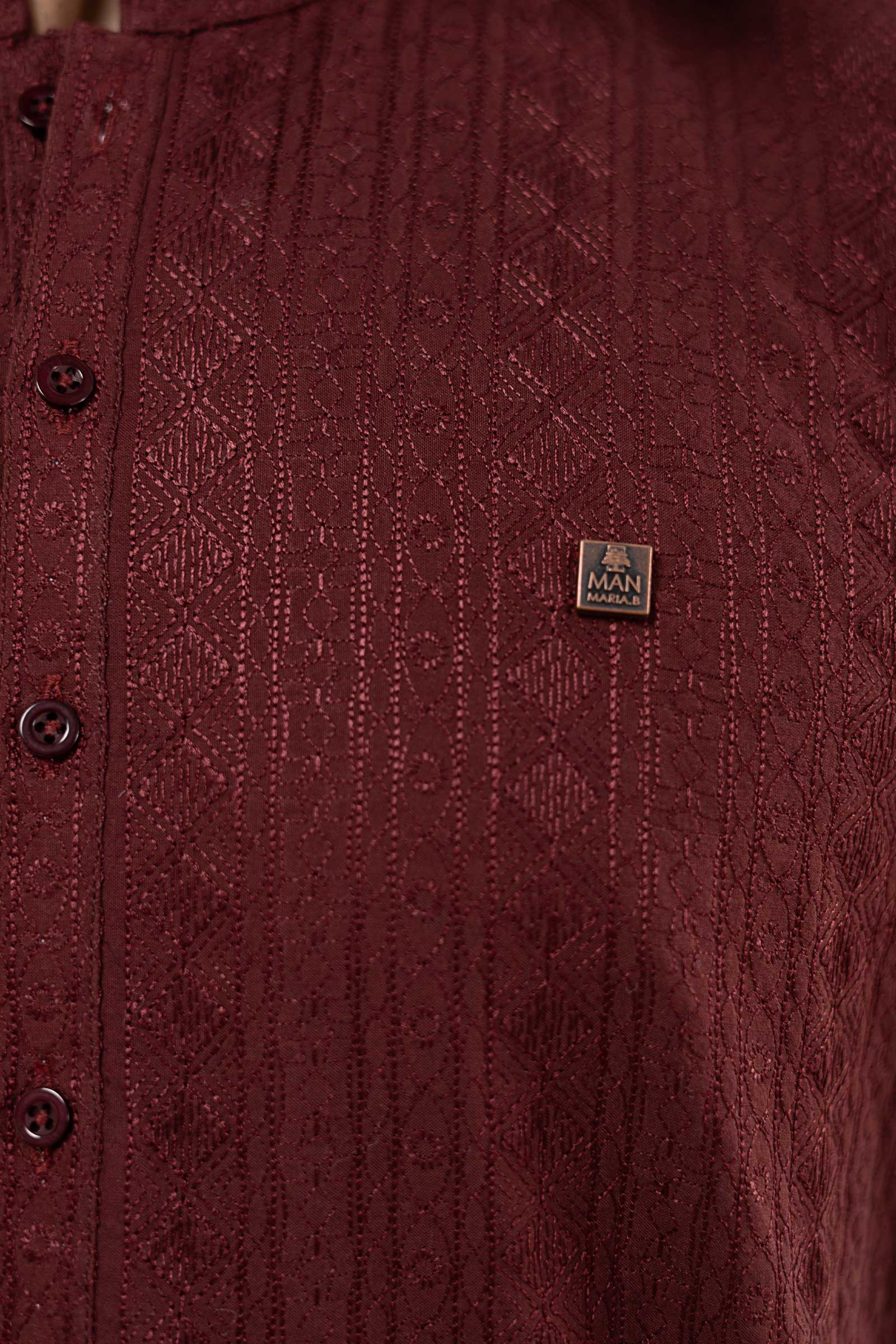 Embroidered Lawn Kurta - Image 3